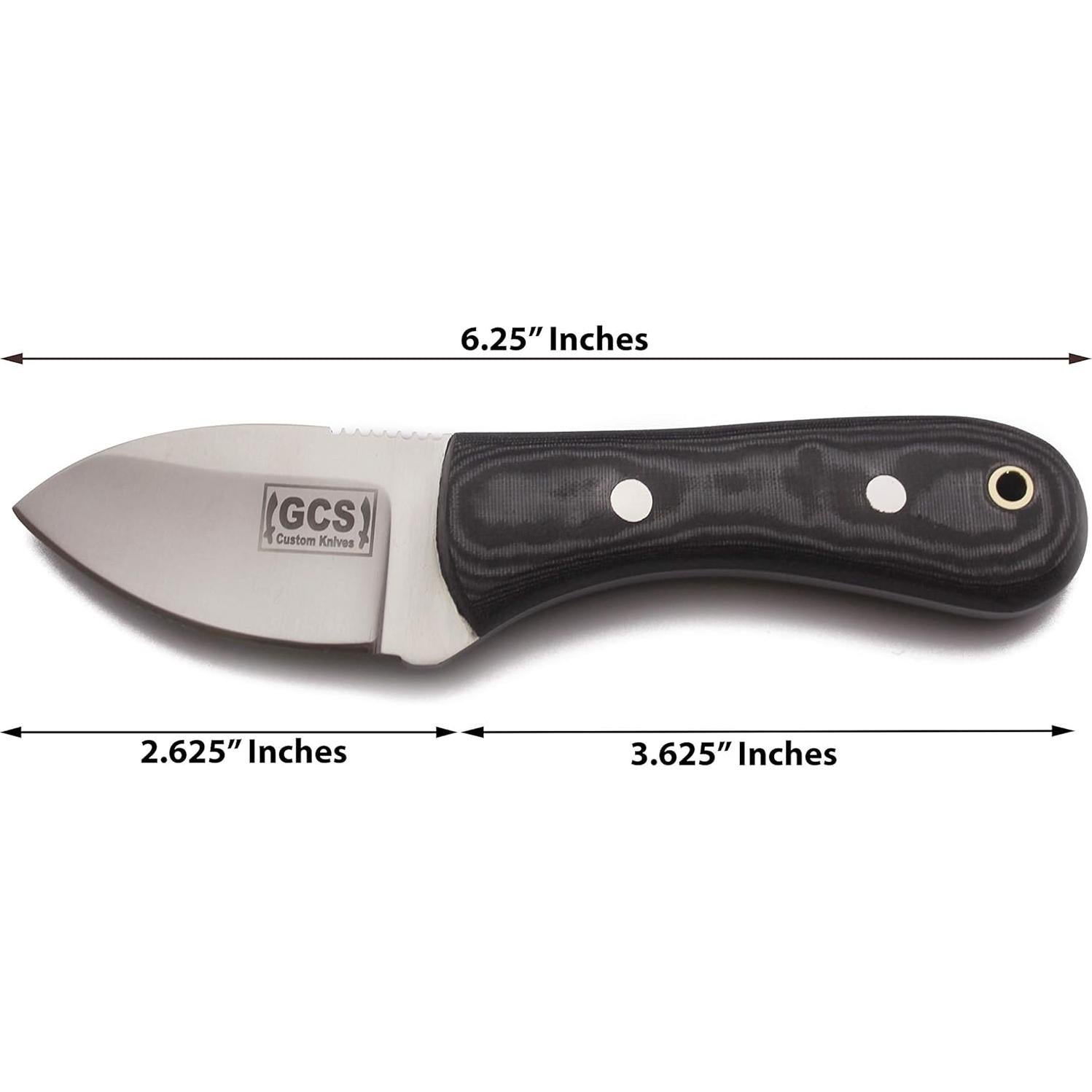 Cuchillo Táctico GCS 302, Acero D2, Punta Caída, 15.88 cm