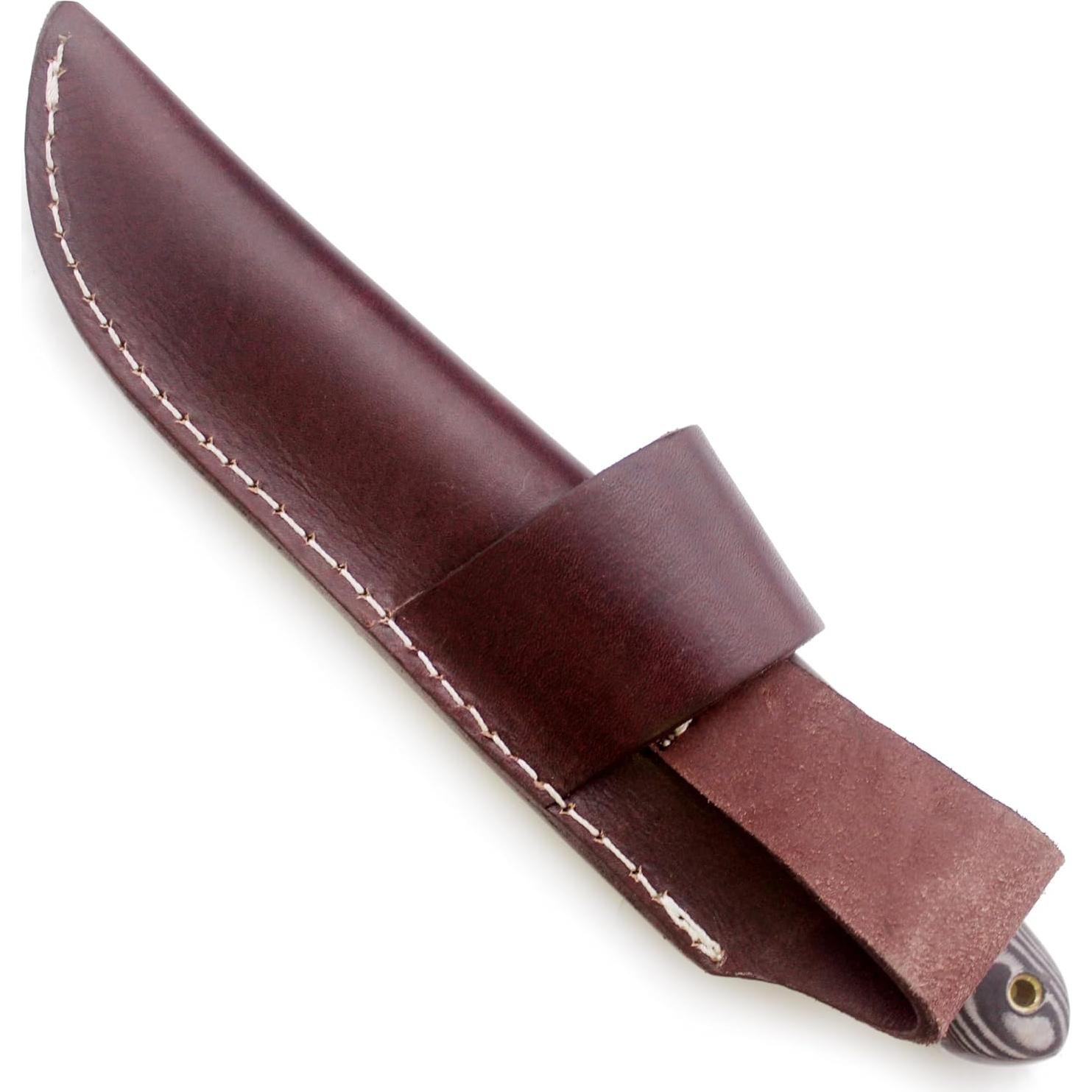 Cuchillo Táctico GCS 307 de Caza con Mango de Micarta y Funda