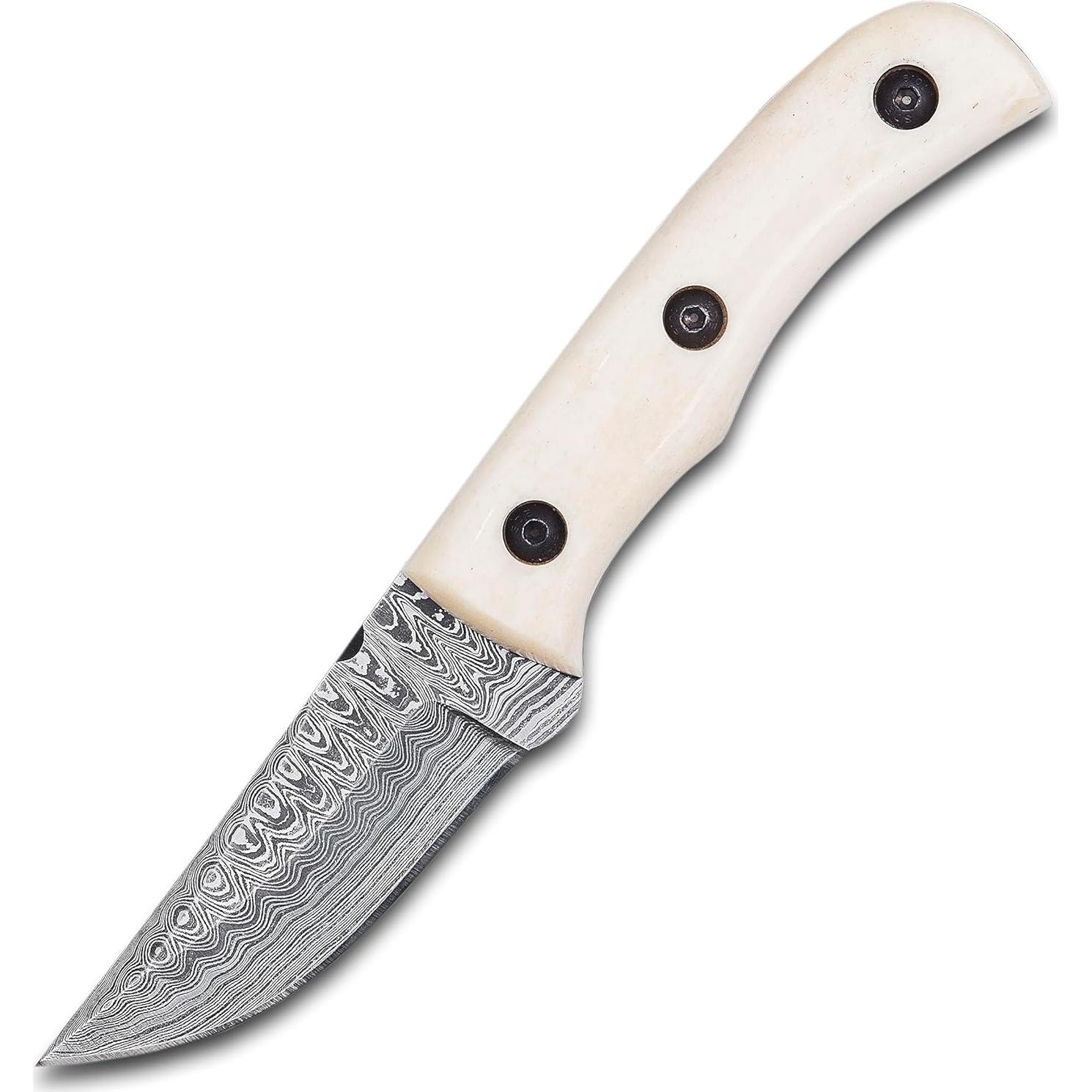 Cuchillo de Caza YA FORGE PREDATOR-EDC 7" Acero Damasco