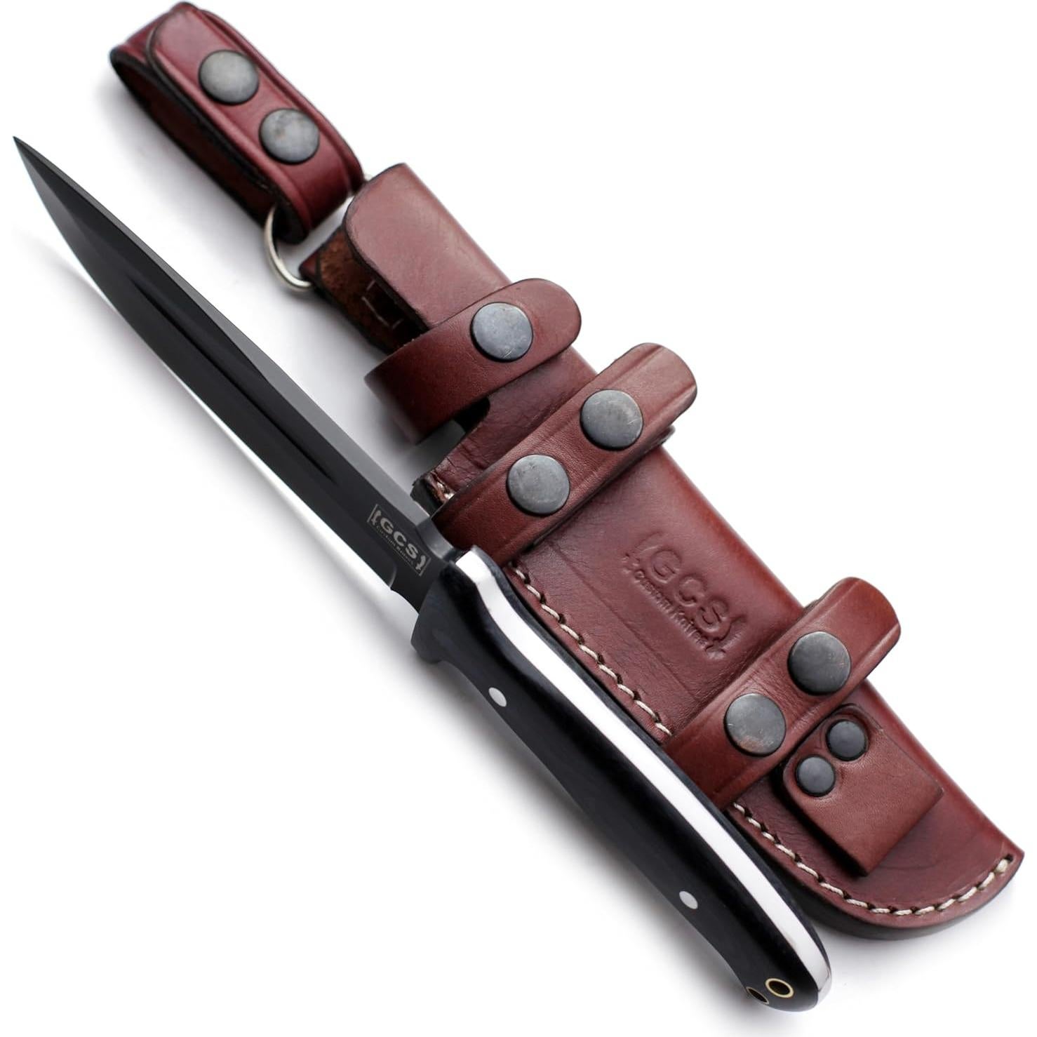 Cuchillo Táctico GCS 244 de Caza con Mango de Micarta 28 cm