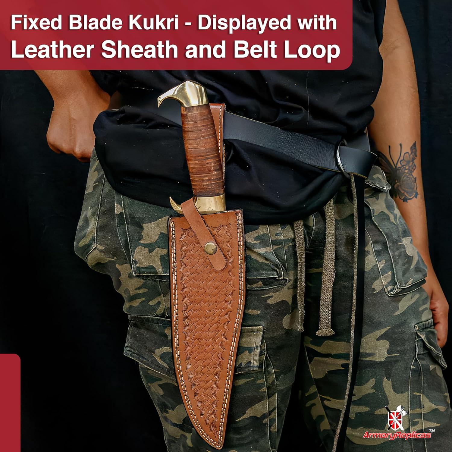 Cuchillo de Caza Kukri Armory Replicas 42.24 cm Acero Inoxidable