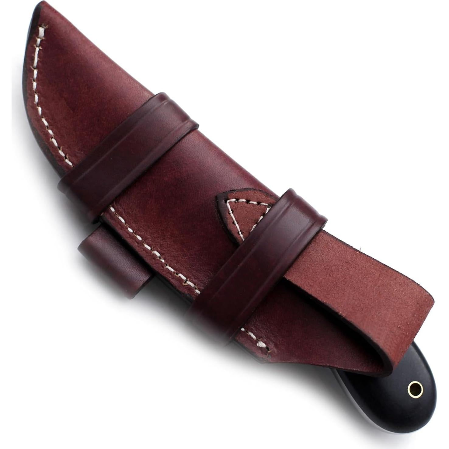 Cuchillo de Caza GCS 262 Hecho a Mano con Funda de Cuero