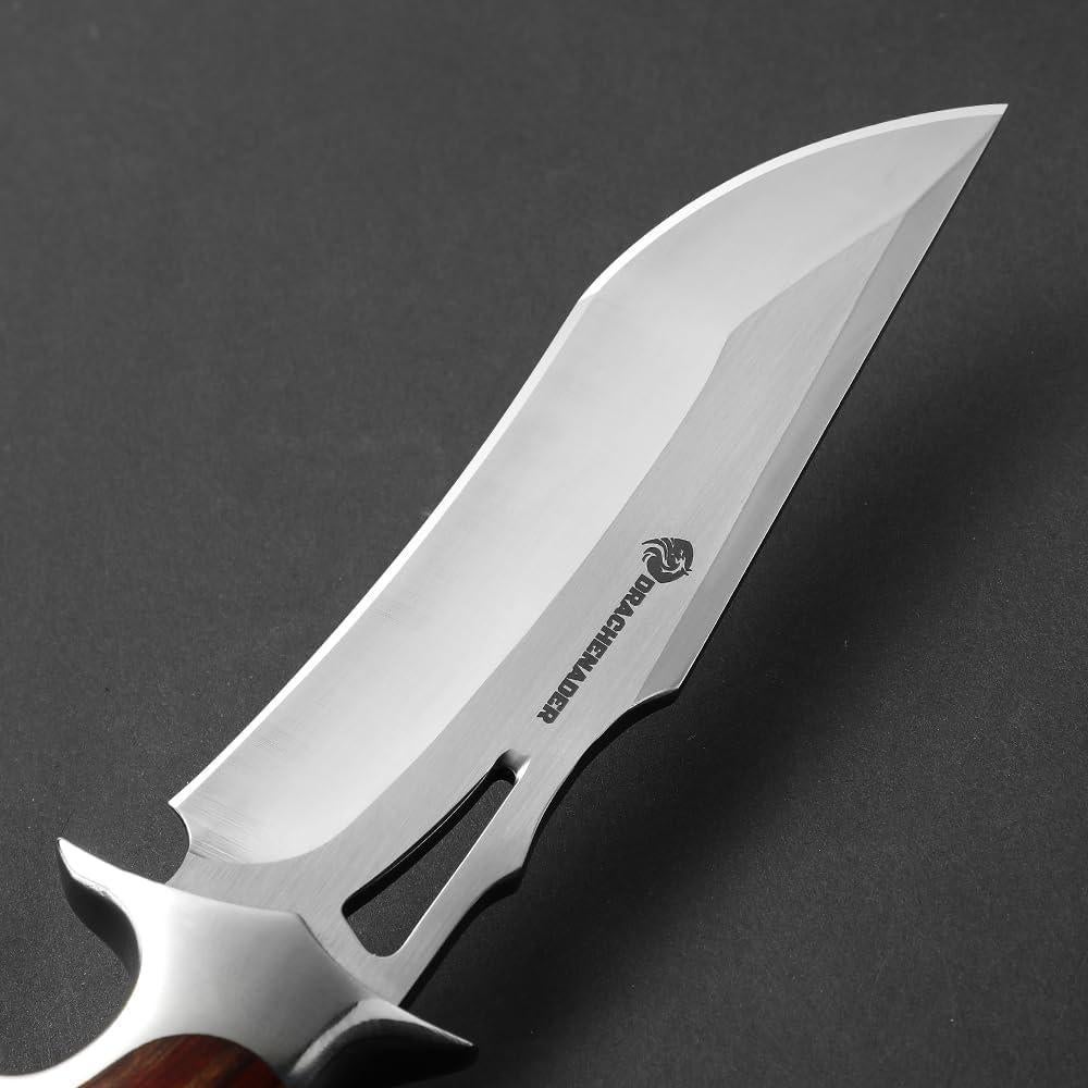 Cuchillo de Caza DRACHENADER TJ-PTG 26 cm Hoja Fija M390