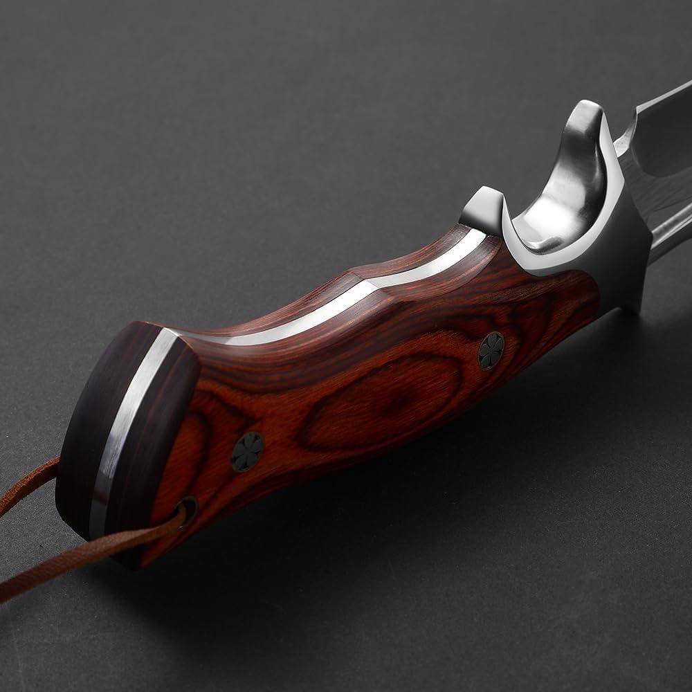 Cuchillo de Caza DRACHENADER TJ-PTG 26 cm Hoja Fija M390