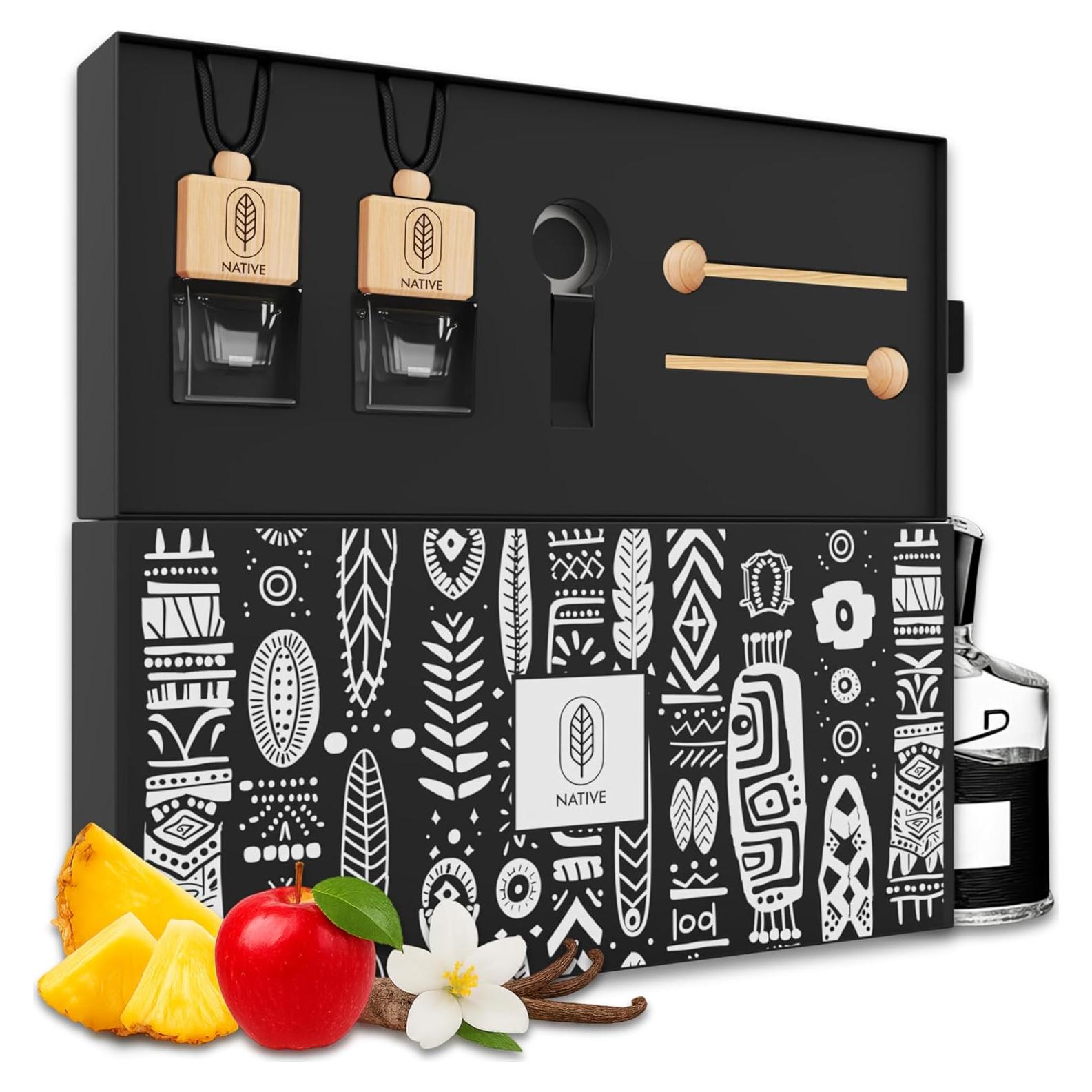 Aromatizador de Aire para Auto ZOURA 2 Pack 8ml Premium