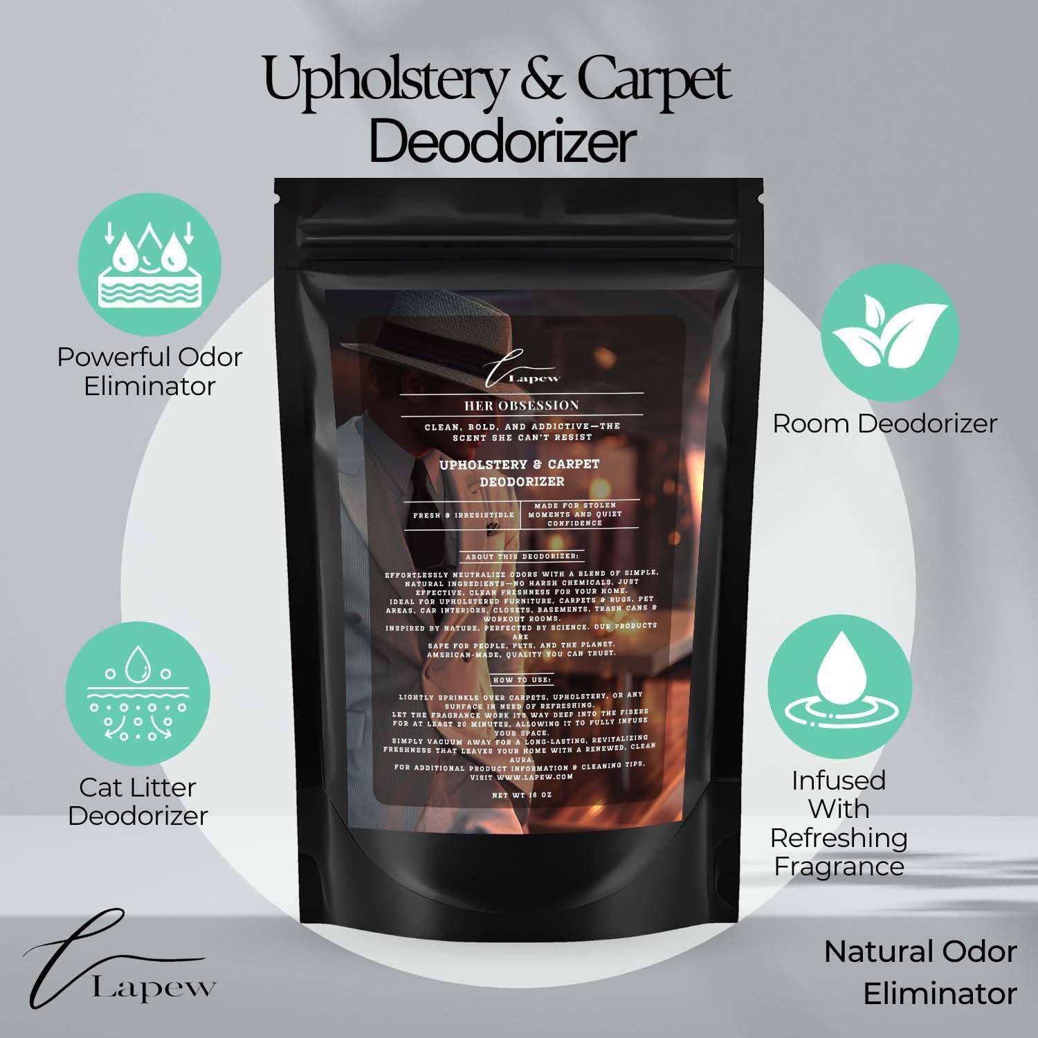 Polvo Desodorante para Alfombras Lapew 450g Her Obsession