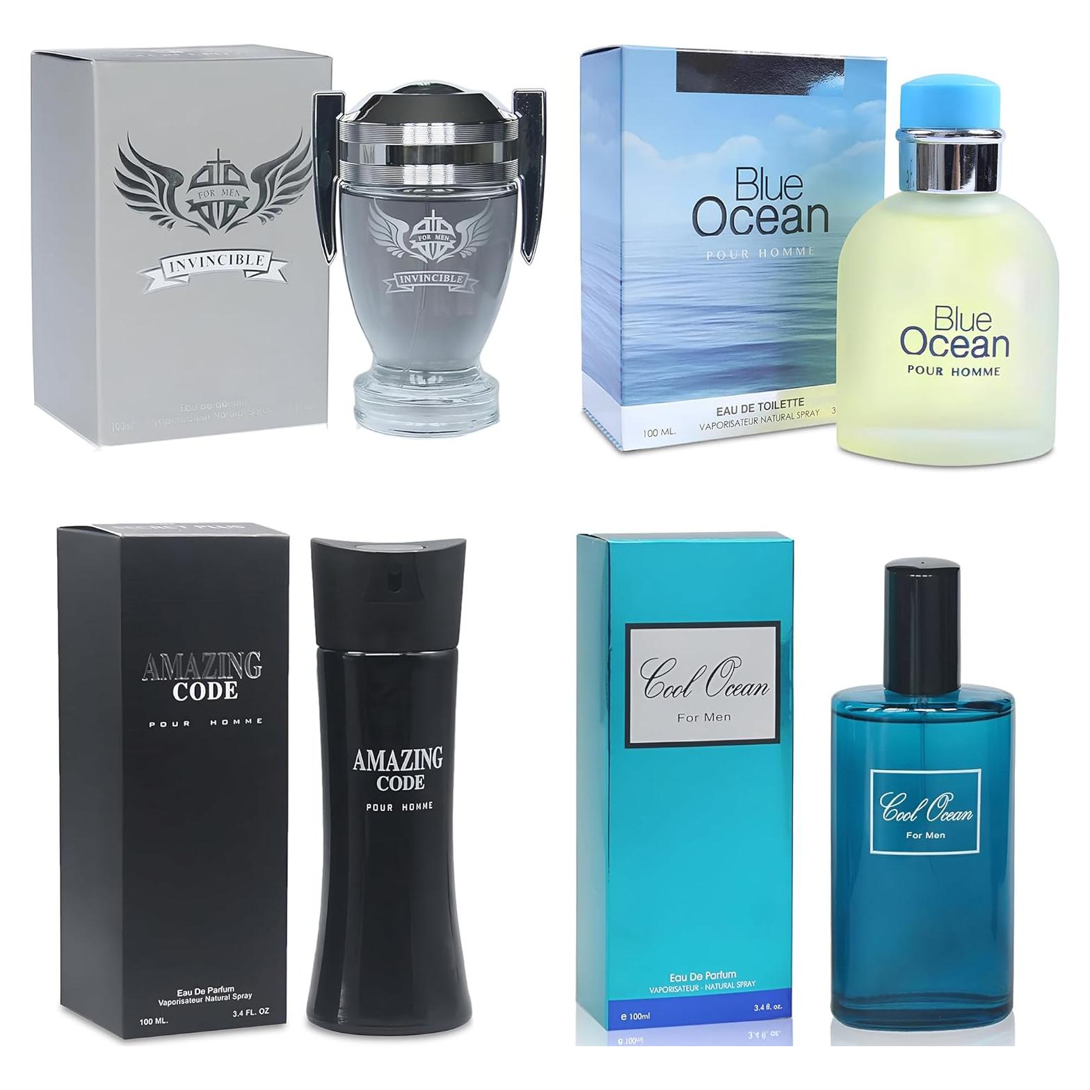 Set de Colonias para Hombre A Center - 4 Fragancias 100 ml