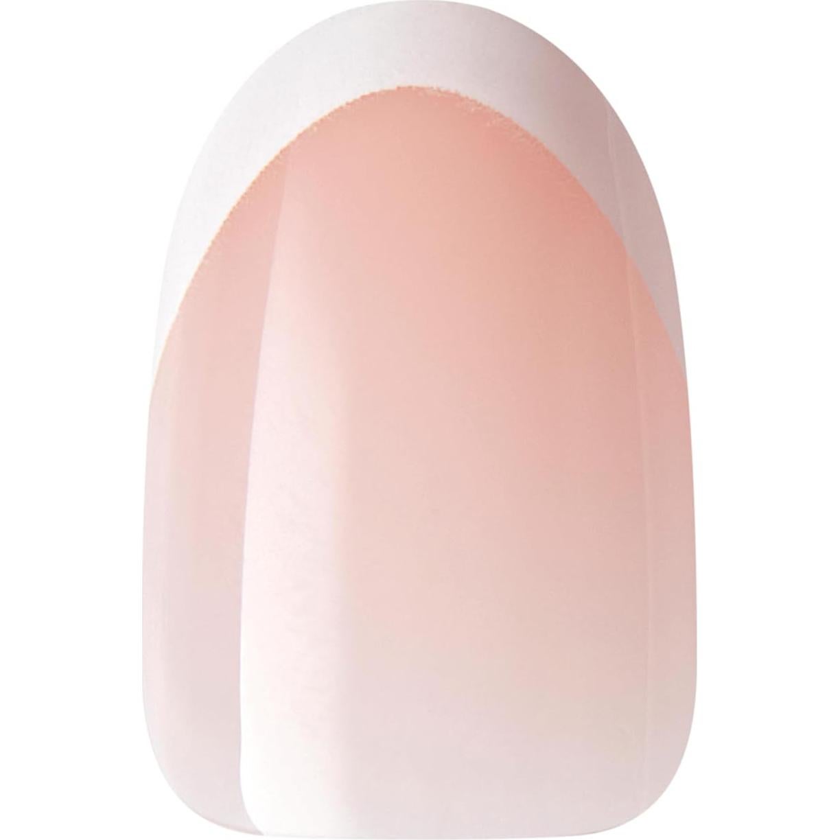 Uñas Postizas KISS Classy Cortas Ovaladas 28 Uñas + Pegamento