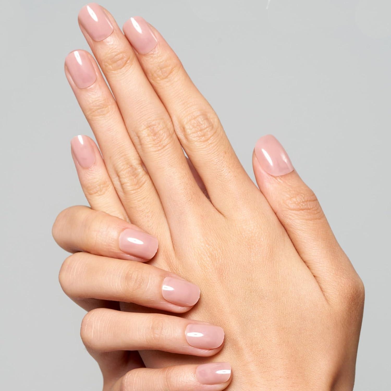 Uñas Postizas GLAMERMAID Squoval Gel Jalea Nude 24 Piezas