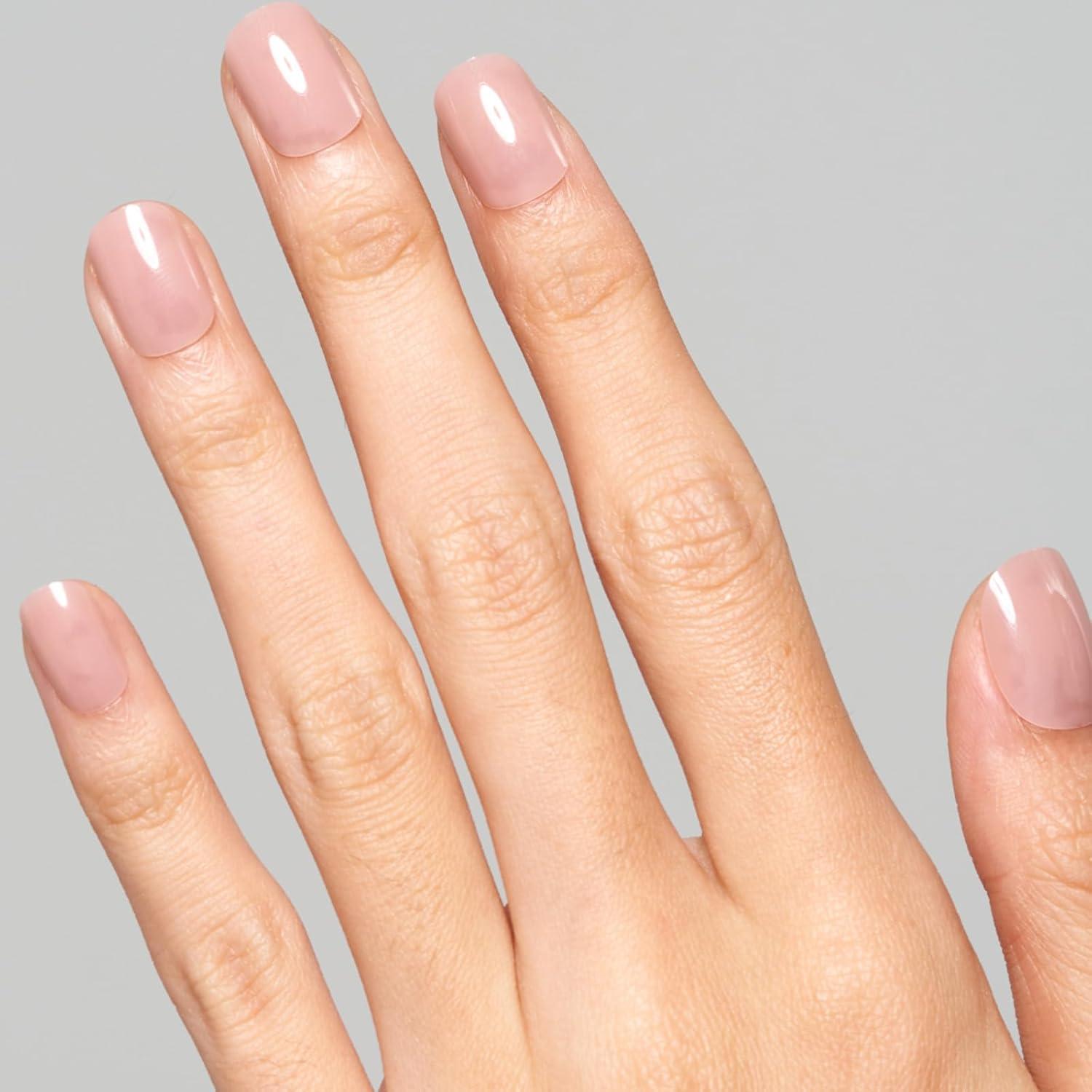 Uñas Postizas GLAMERMAID Squoval Gel Jalea Nude 24 Piezas