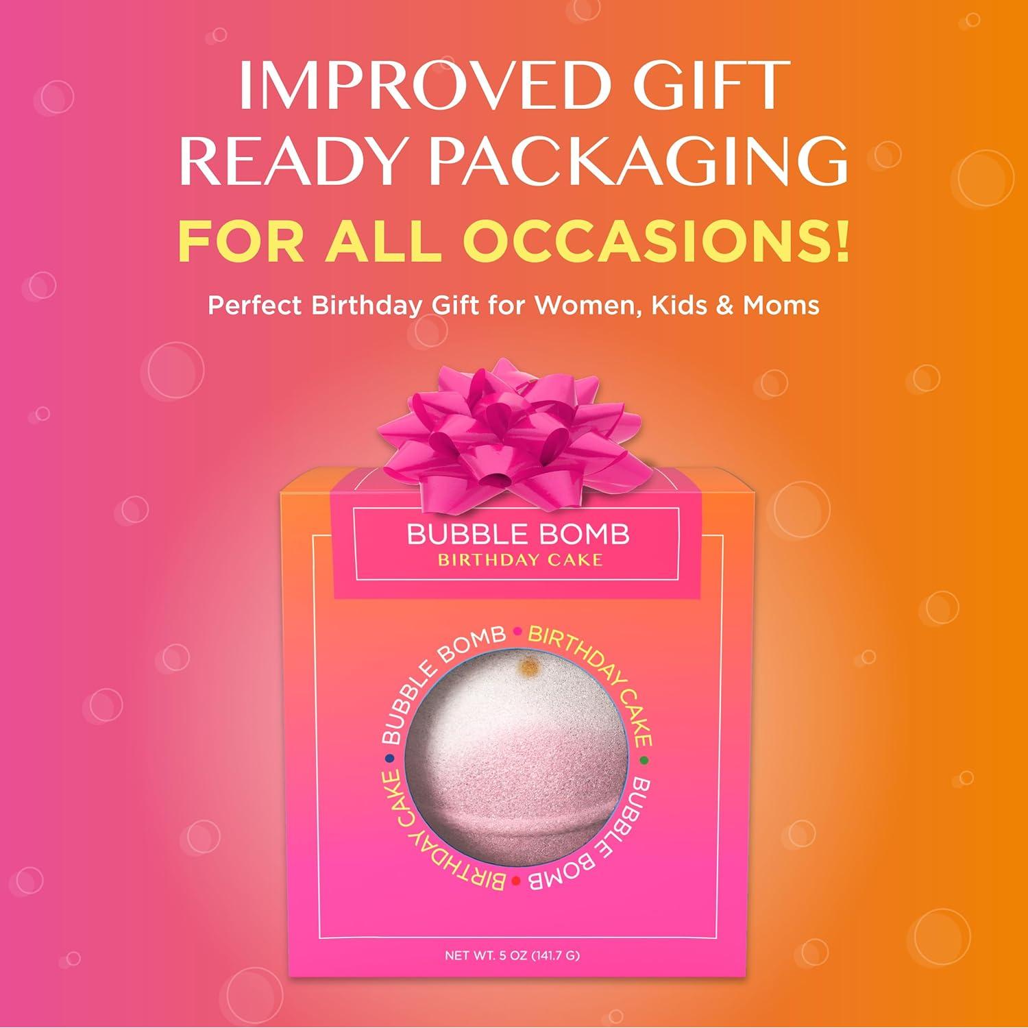 Bombas de Baño Efervescentes Dos Hermanas - Pastel de Cumpleaños