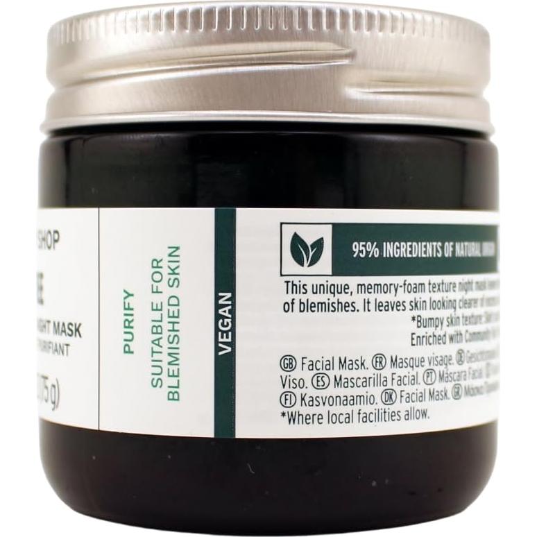 Mascarilla Nocturna The Body Shop con Árbol de Té 136g
