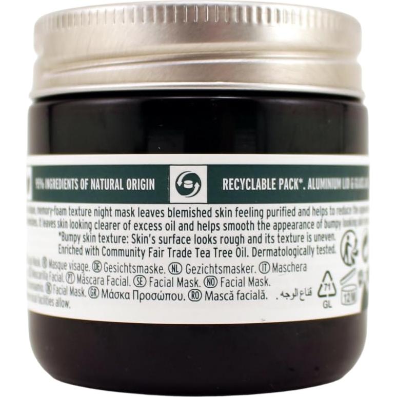 Mascarilla Nocturna The Body Shop con Árbol de Té 136g