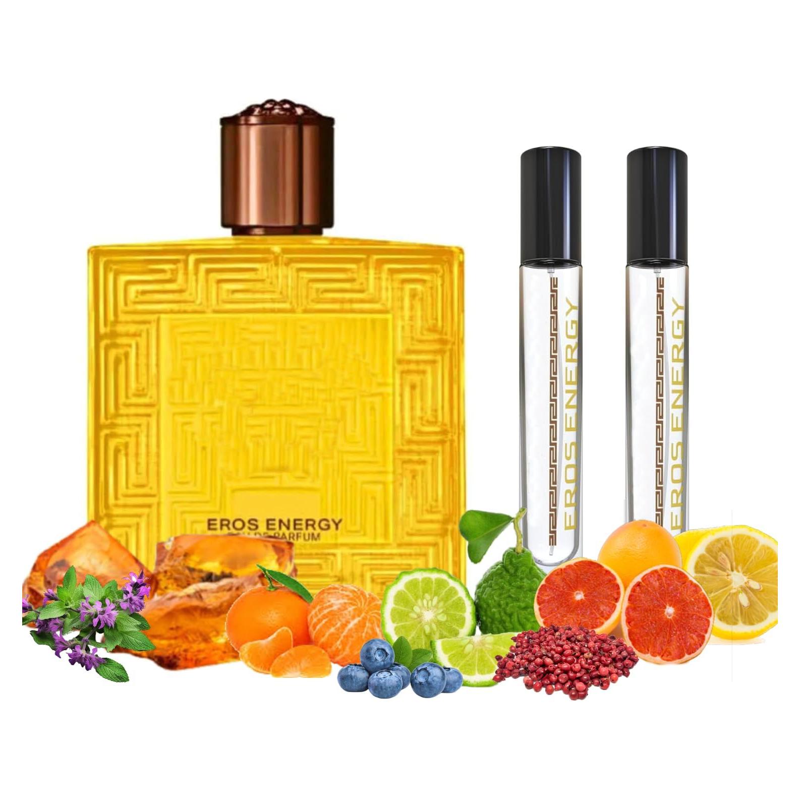 Perfume Equivalence Eros Energy Hombre 20 ml | Aroma Cítrico