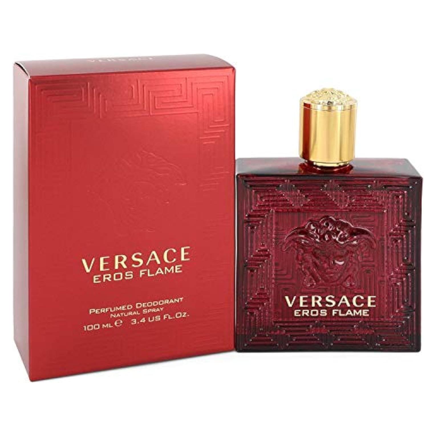 Desodorante Perfume Versace Eros Flame 100ml para Hombres