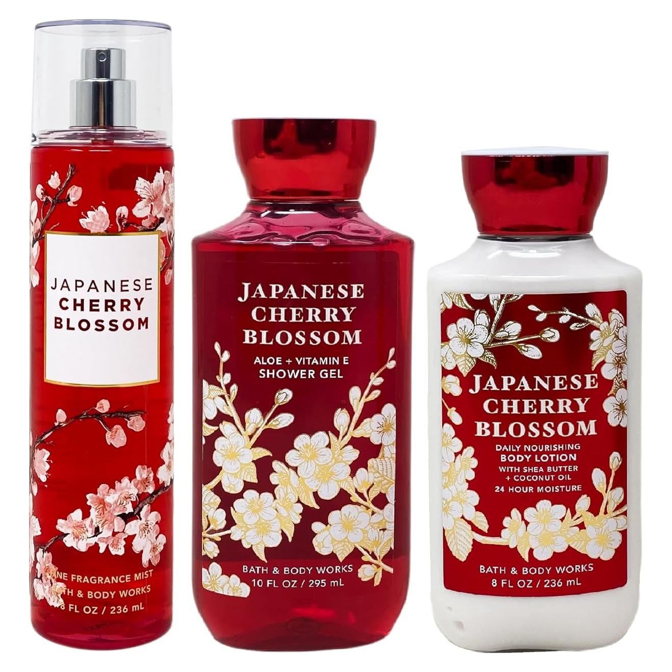 Gel de Ducha y Bruma de Fragancia Flor de Cerezo - Baño y Cuerpo