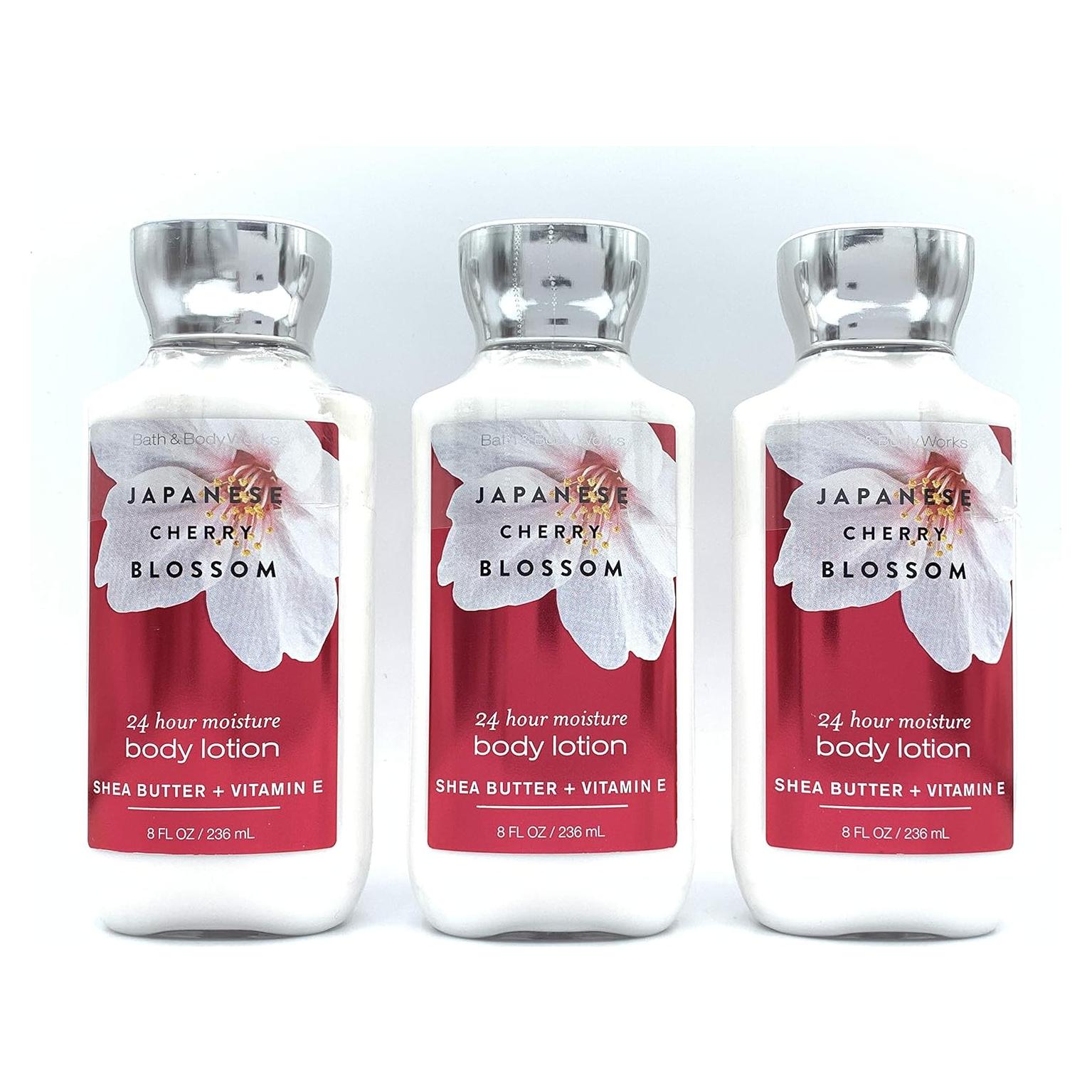 Conjunto de lociones corporales Bath and Body Works 3 x 240ml