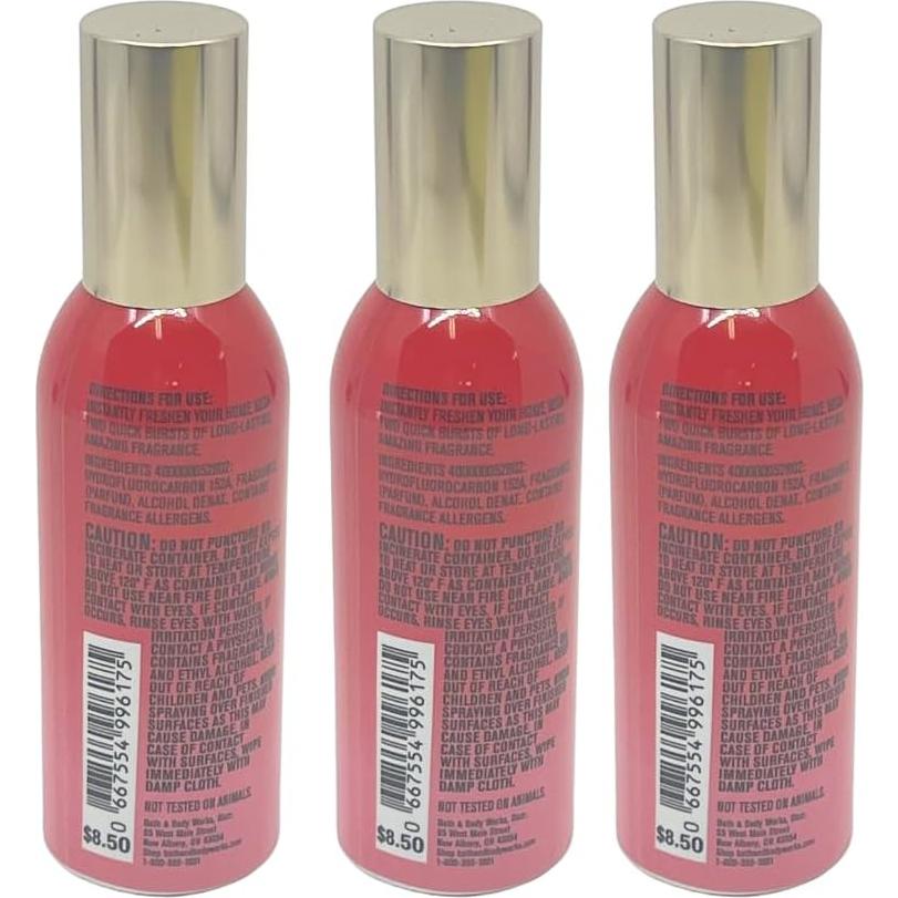 Spray de habitación concentrado Bath & Body Works 3x42.5g Flor de Cerezo