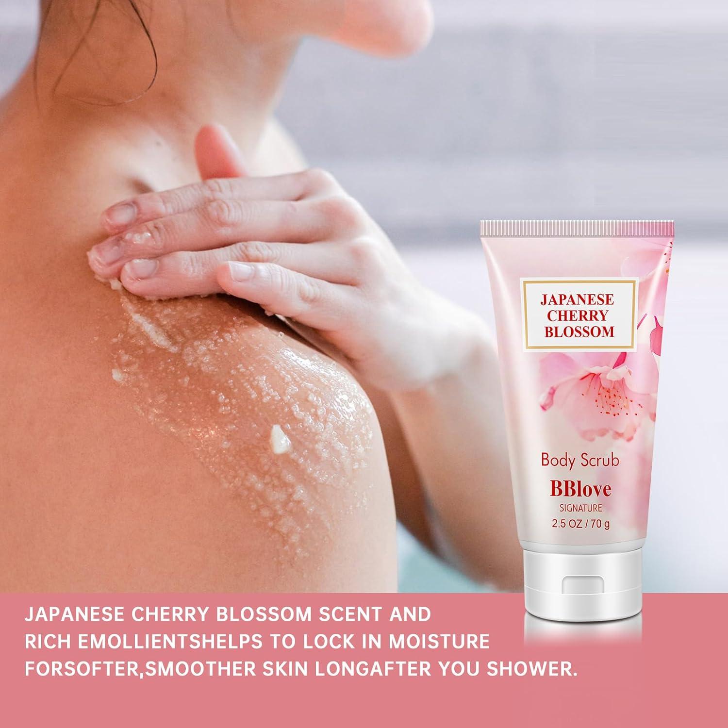 Set de Regalo de Baño y Cuerpo BBlove Flor de Cerezo 4 Piezas