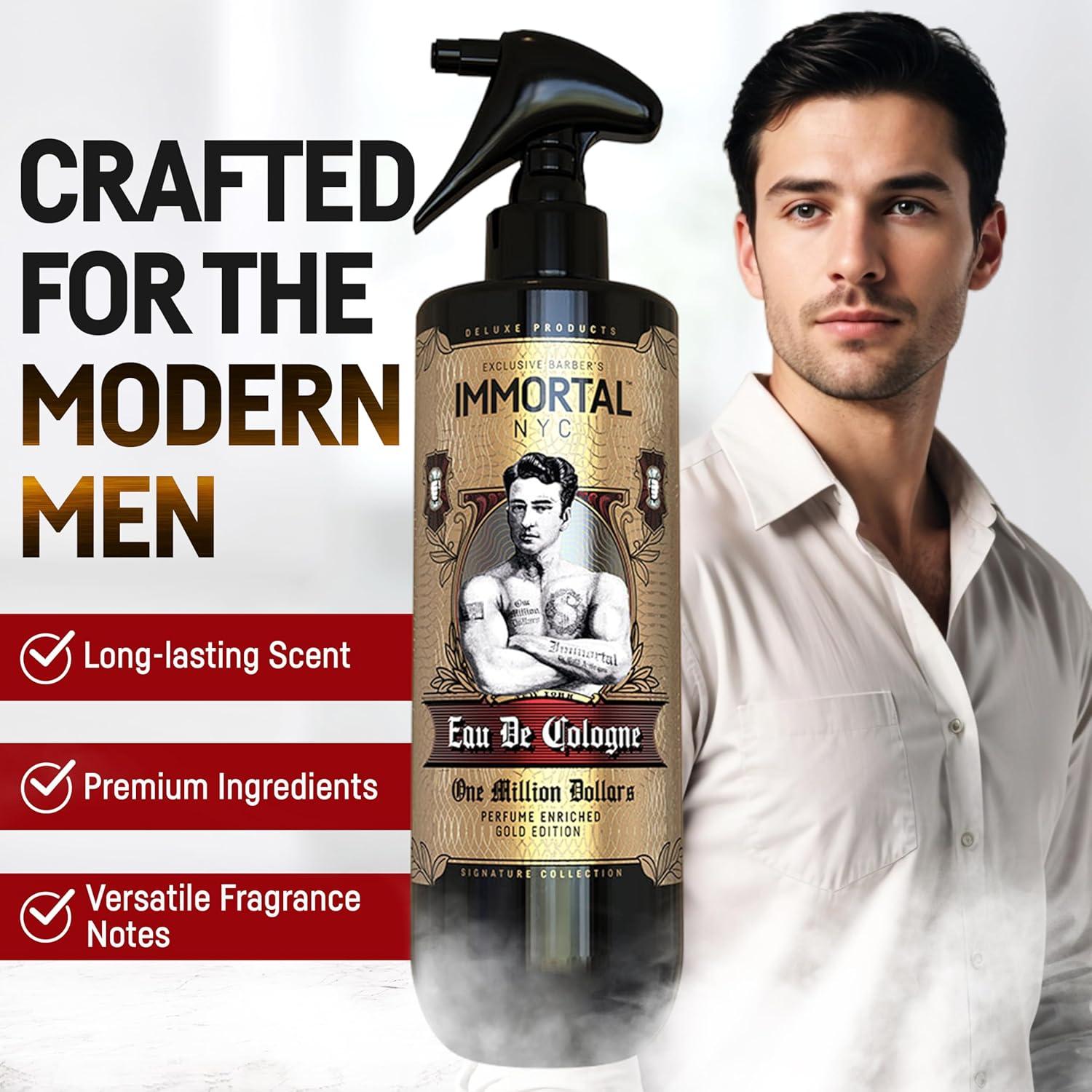 After Shave Spray Un Millón de Dólares Immortal NYC 500ml