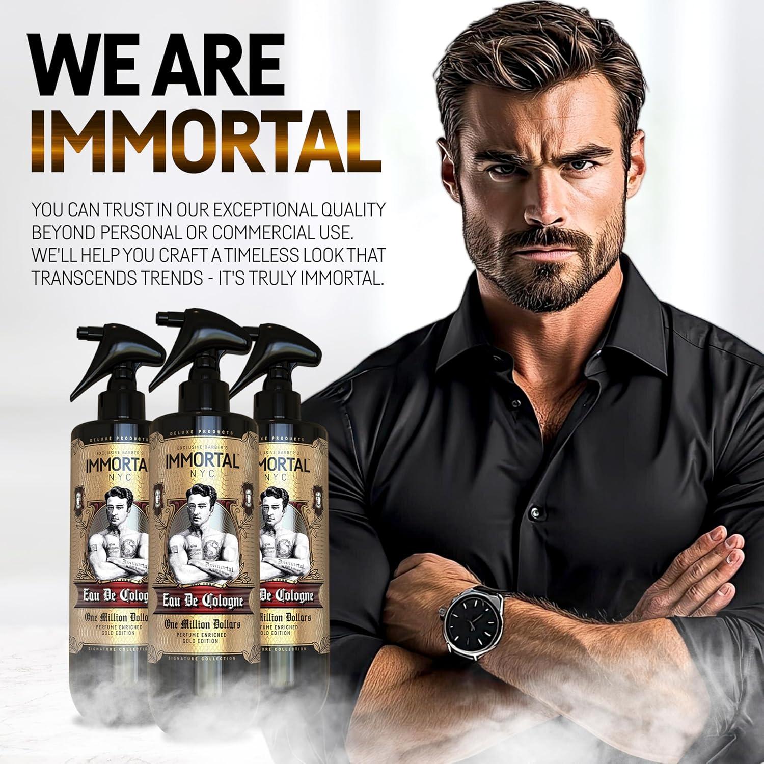 After Shave Spray Un Millón de Dólares Immortal NYC 500ml