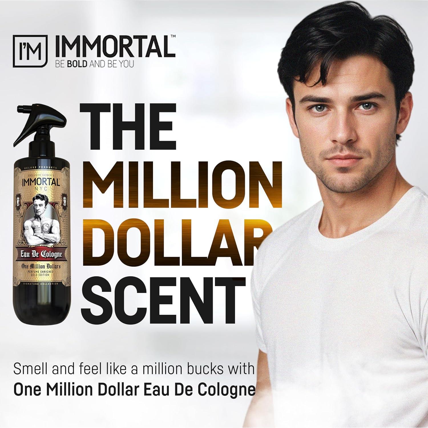 After Shave Spray Un Millón de Dólares Immortal NYC 500ml