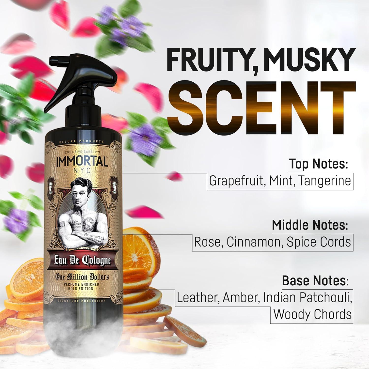 After Shave Spray Un Millón de Dólares Immortal NYC 500ml