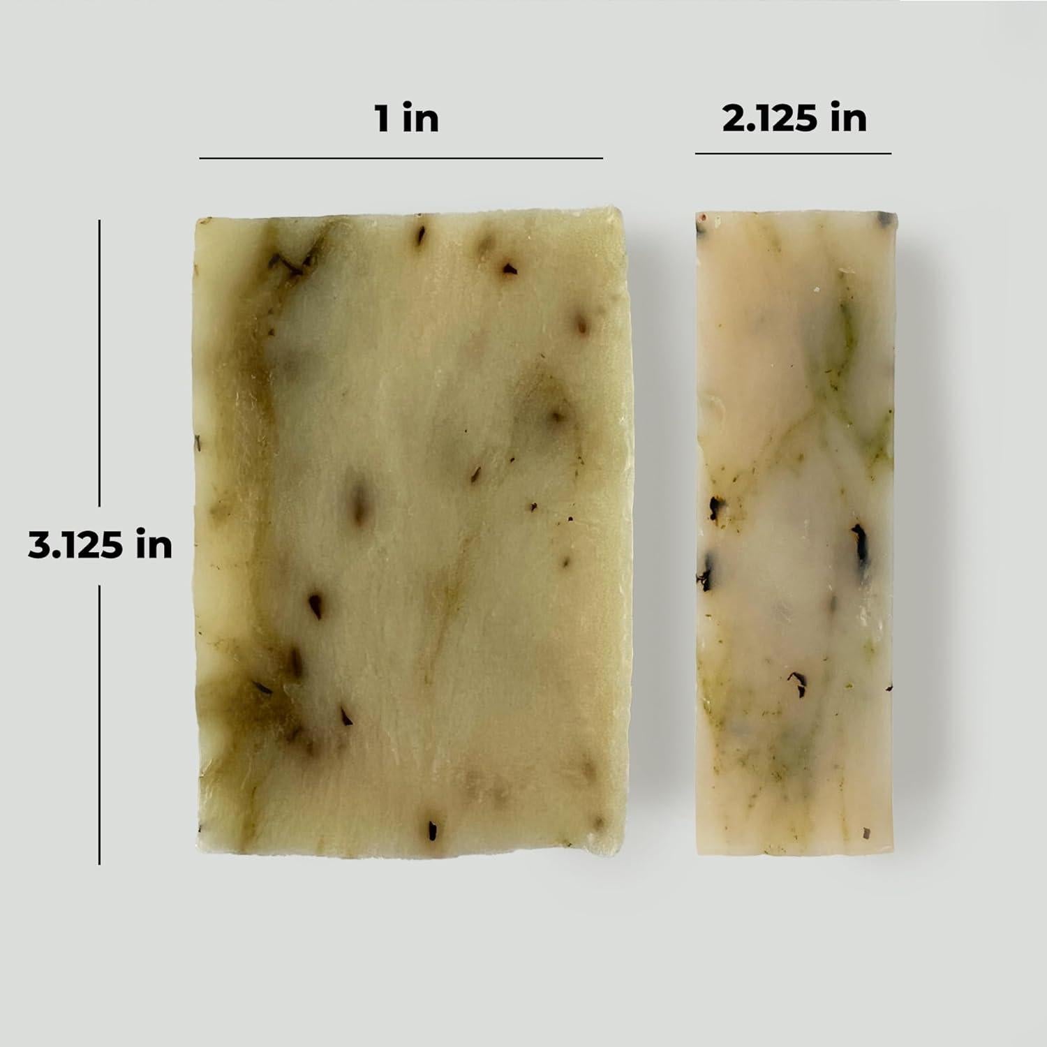 Jabón de Menta y Árbol de Té Sulina Shop - Hidratante 4 Pzas