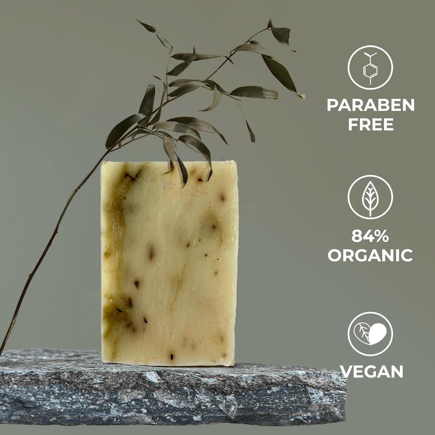 Jabón de Menta y Árbol de Té Sulina Shop - Hidratante 4 Pzas