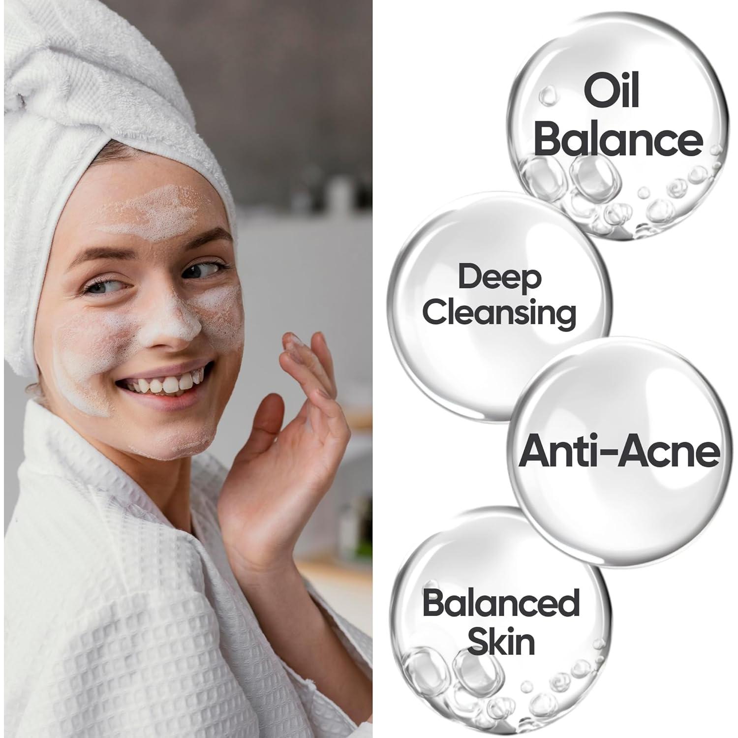 Limpiador Facial Mineaderm 200ml - Árbol de Té y Aloe Vera