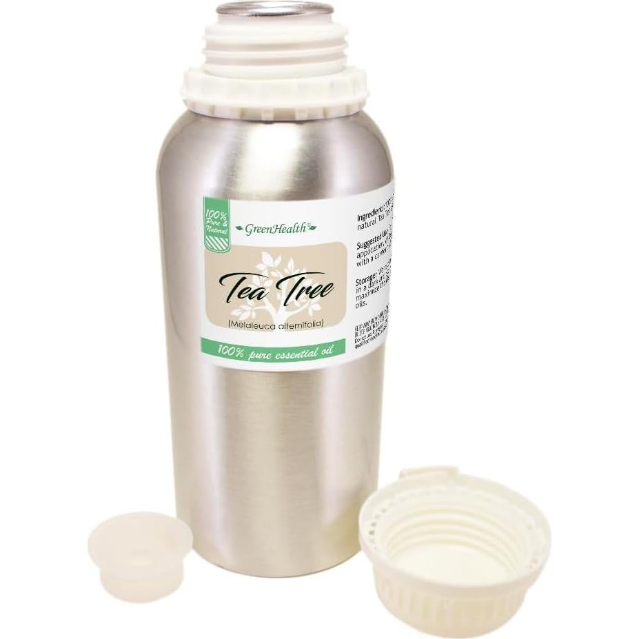Aceite Esencial de Árbol de Té GreenHealth 473 ml Puro y Natural