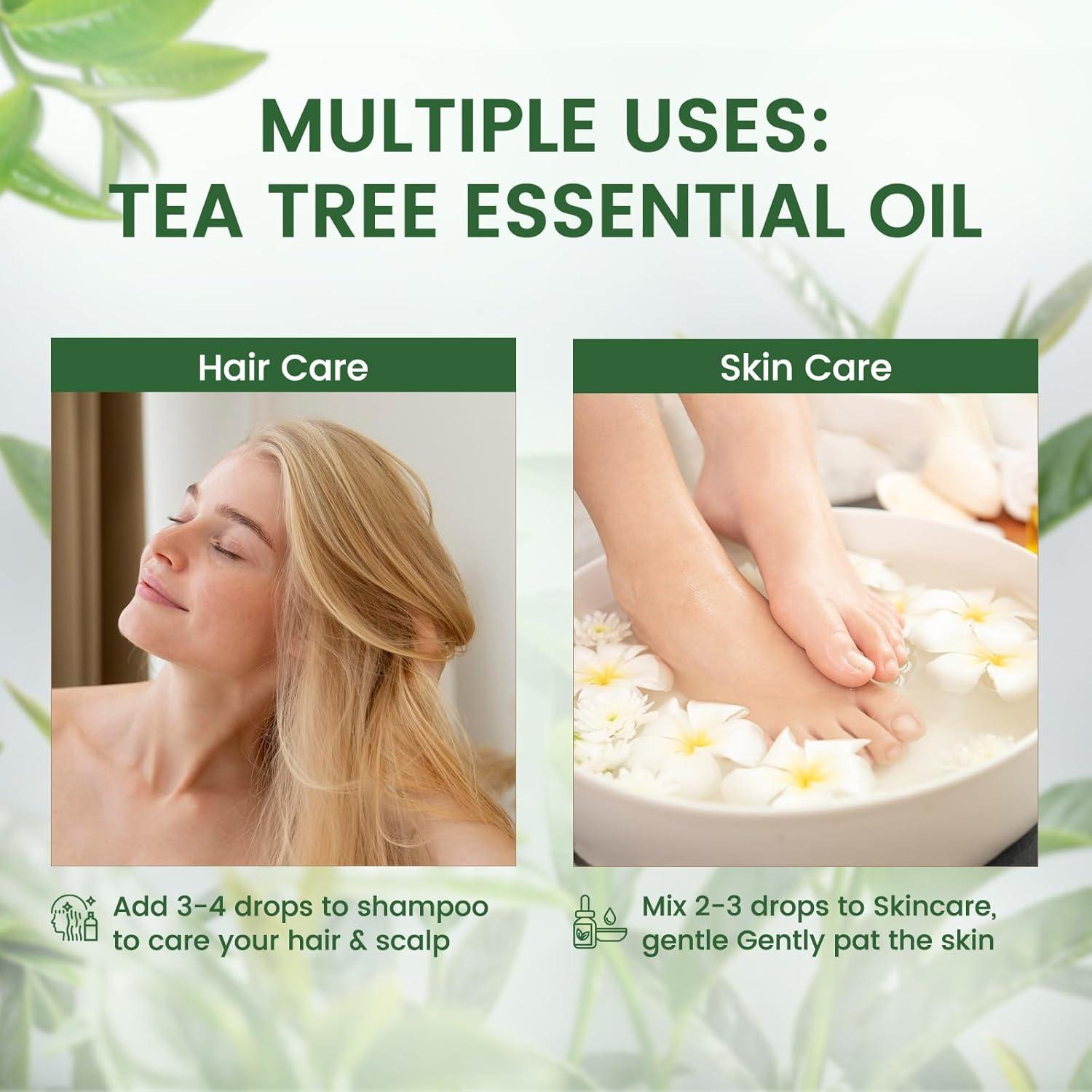 Aceite Esencial de Árbol de Té PHATOIL 100 ml - 100% Puro