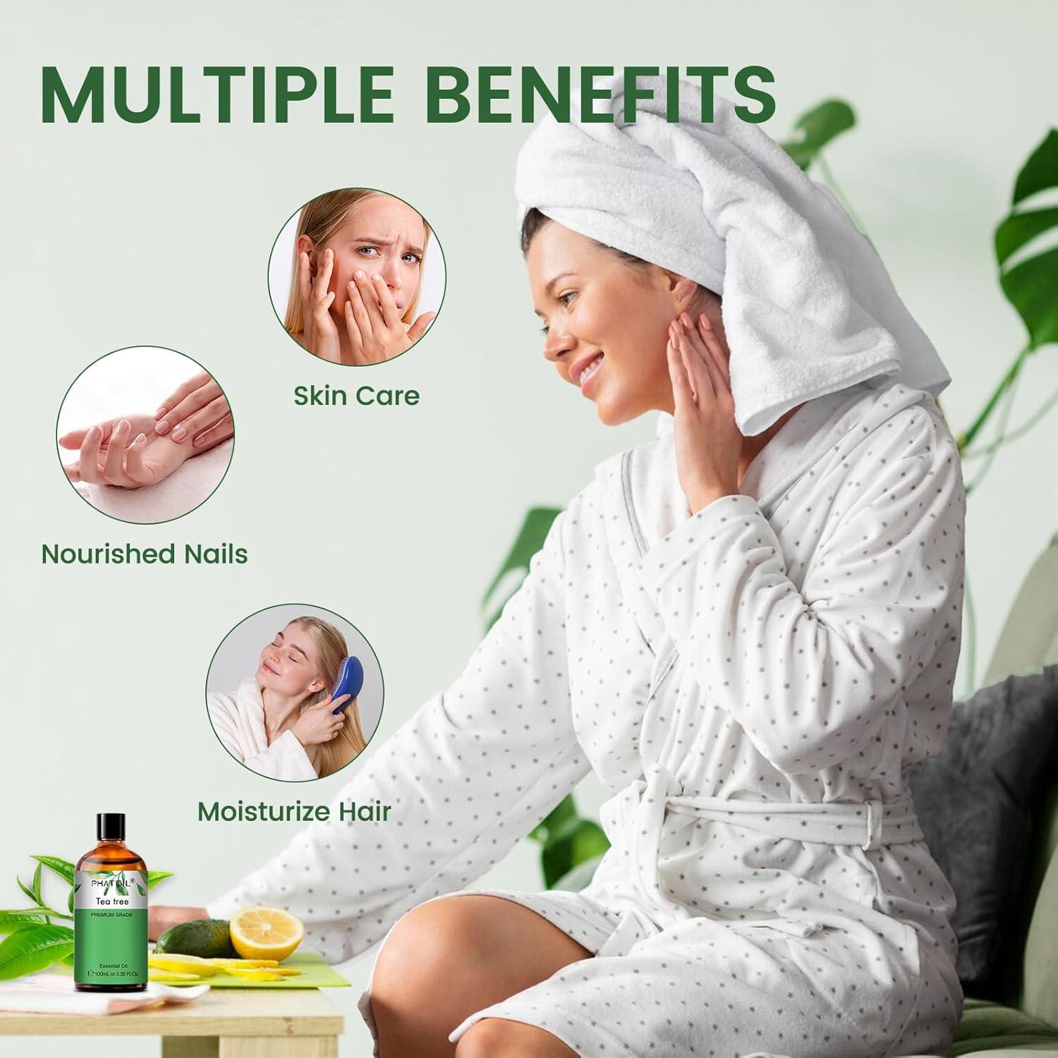 Aceite Esencial de Árbol de Té PHATOIL 100 ml - 100% Puro