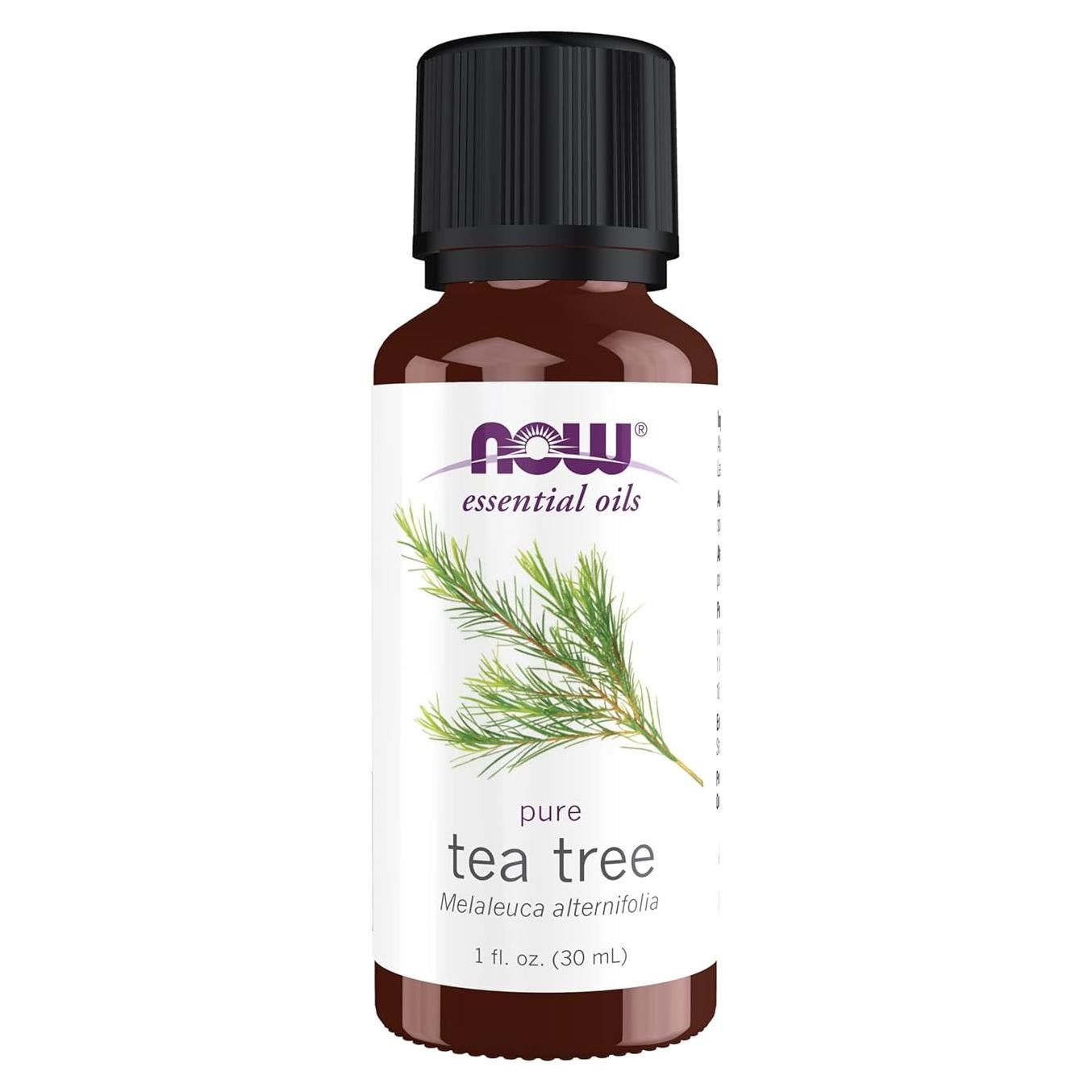 Aceite Esencial de Árbol de Té NOW 29.57 ml 100% Puro Vegano