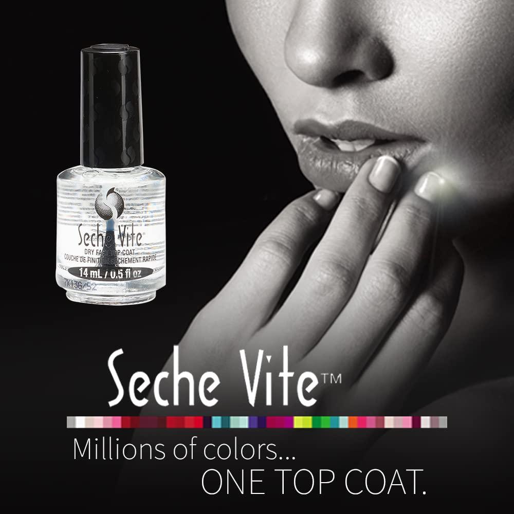 Esmalte de Uñas Secado Rápido Seche Vite 14.79 ml Transparente