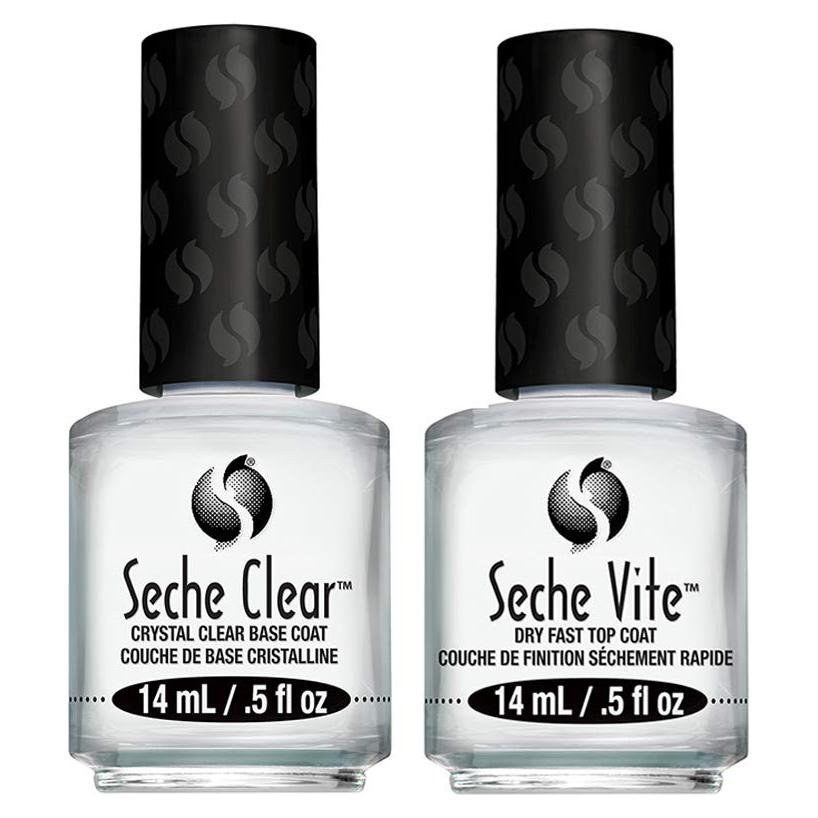 Seche Clear y Vite - Base y Top Coat para Uñas 136g