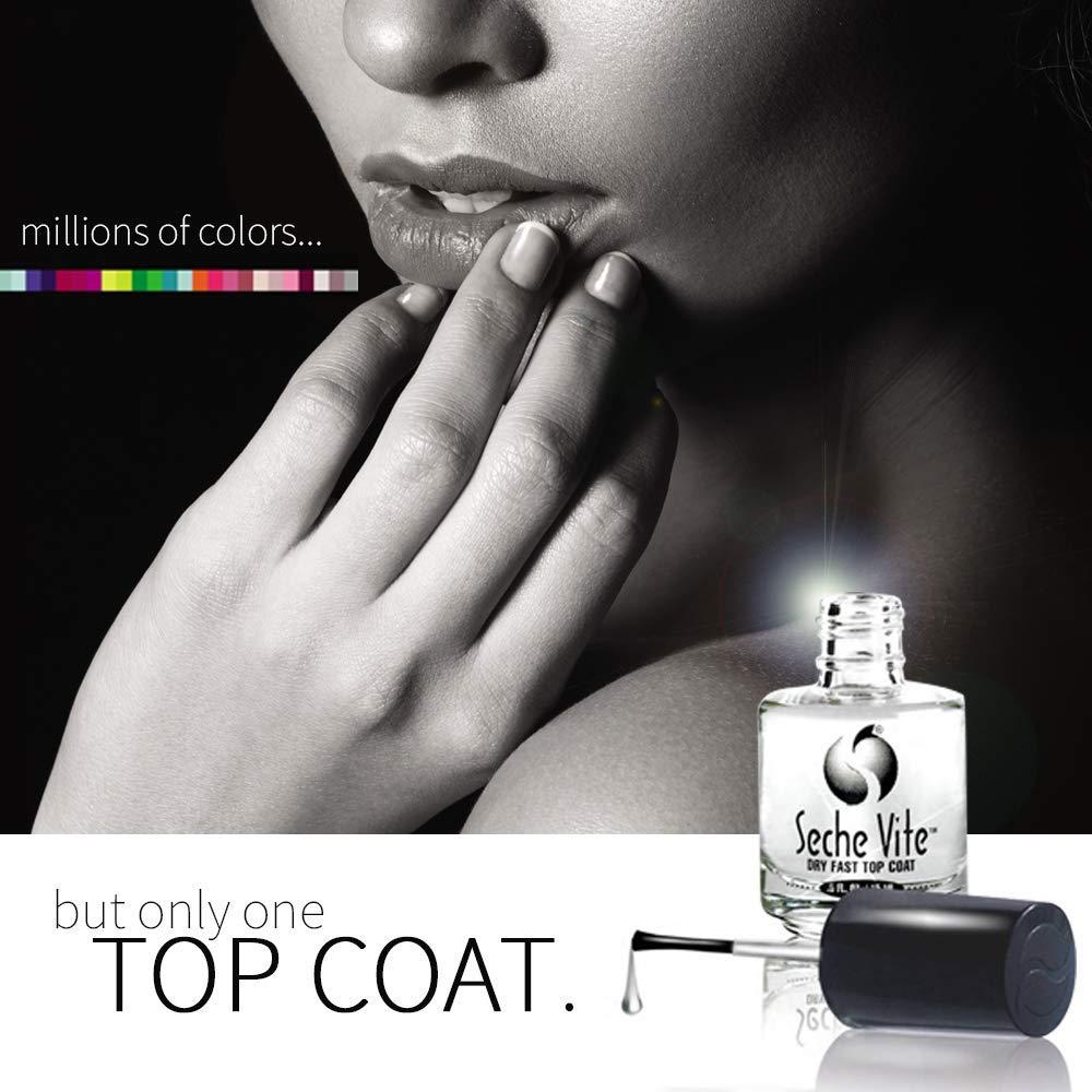 Seche Clear y Vite - Base y Top Coat para Uñas 136g