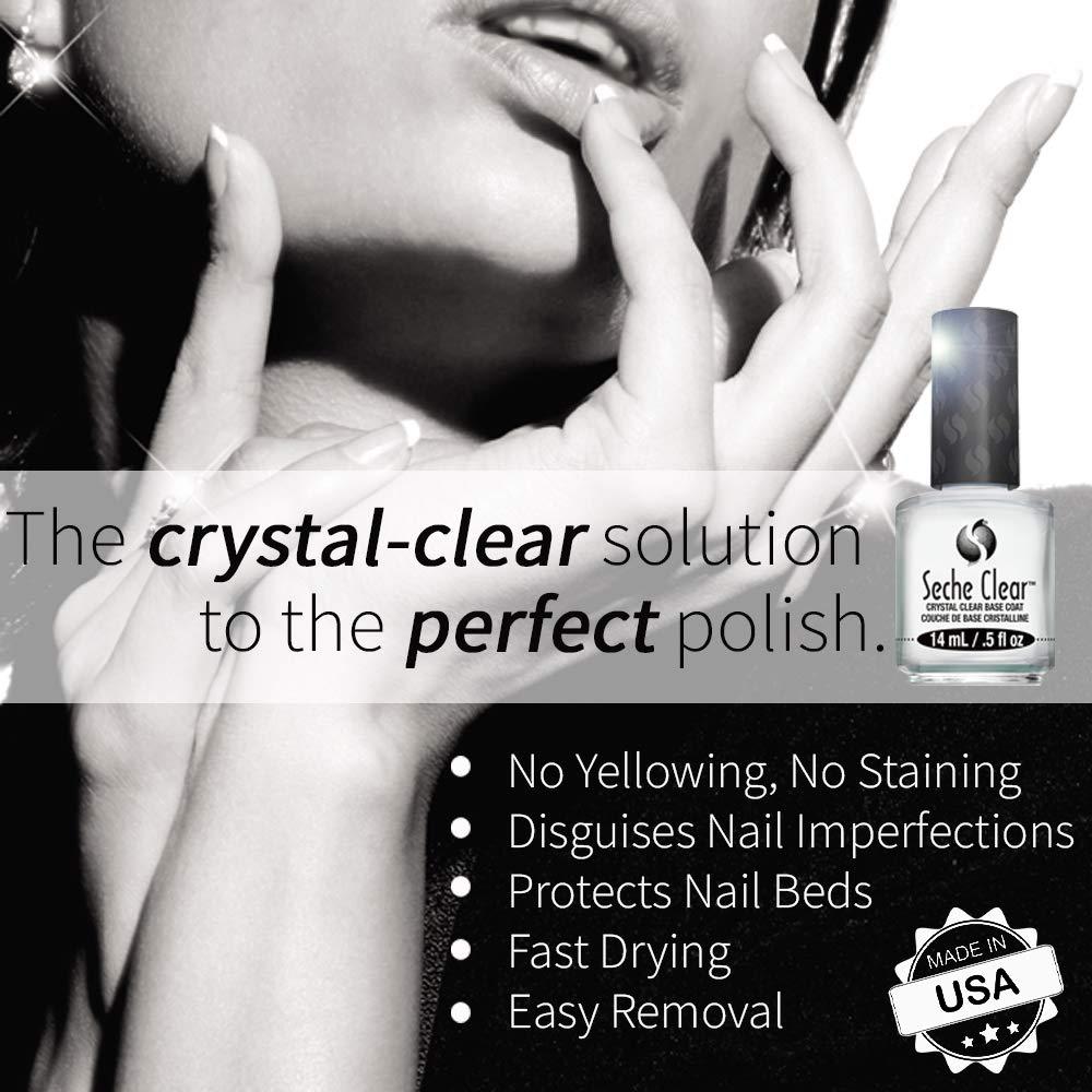 Seche Clear Esmalte de Uñas Base 2 Unidades 136g