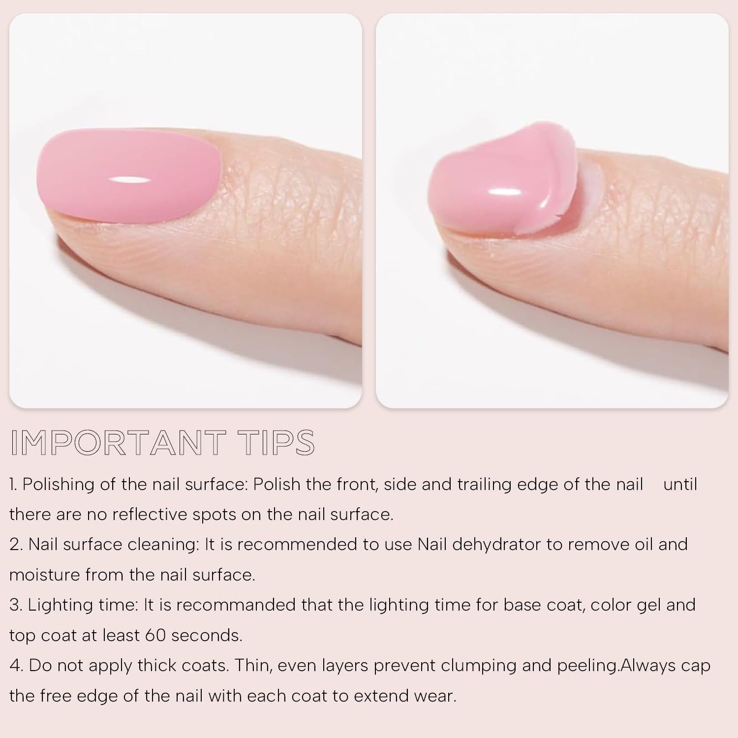 Top Coat Gel Vishine 15ml Brillo Alto Secado Rápido