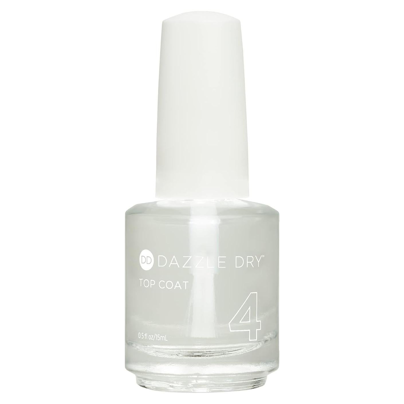 Dazzle Dry Top Coat 14.79 ml - Esmalte Secado Rápido No Tóxico