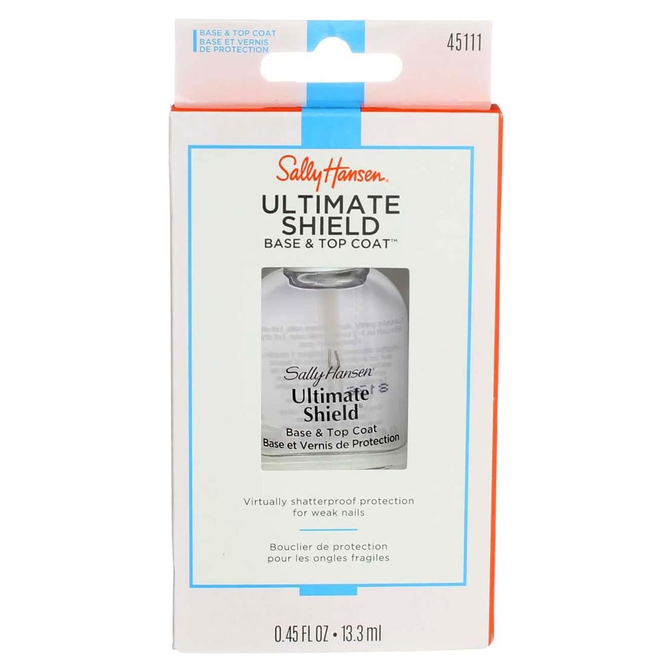 Sally Hansen Ultimate Shield Base y Top Coat 6 Piezas 13.3ml