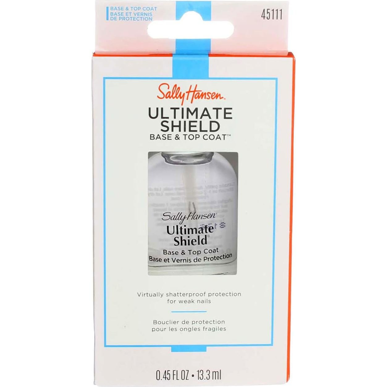 Sally Hansen Ultimate Shield Base y Top Coat 6 Piezas 13.3ml