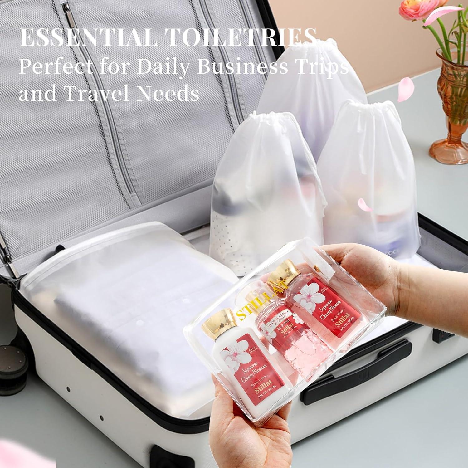 Conjunto de Cuidado Corporal YUEYUEDI Flor de Cerezo 3 Piezas