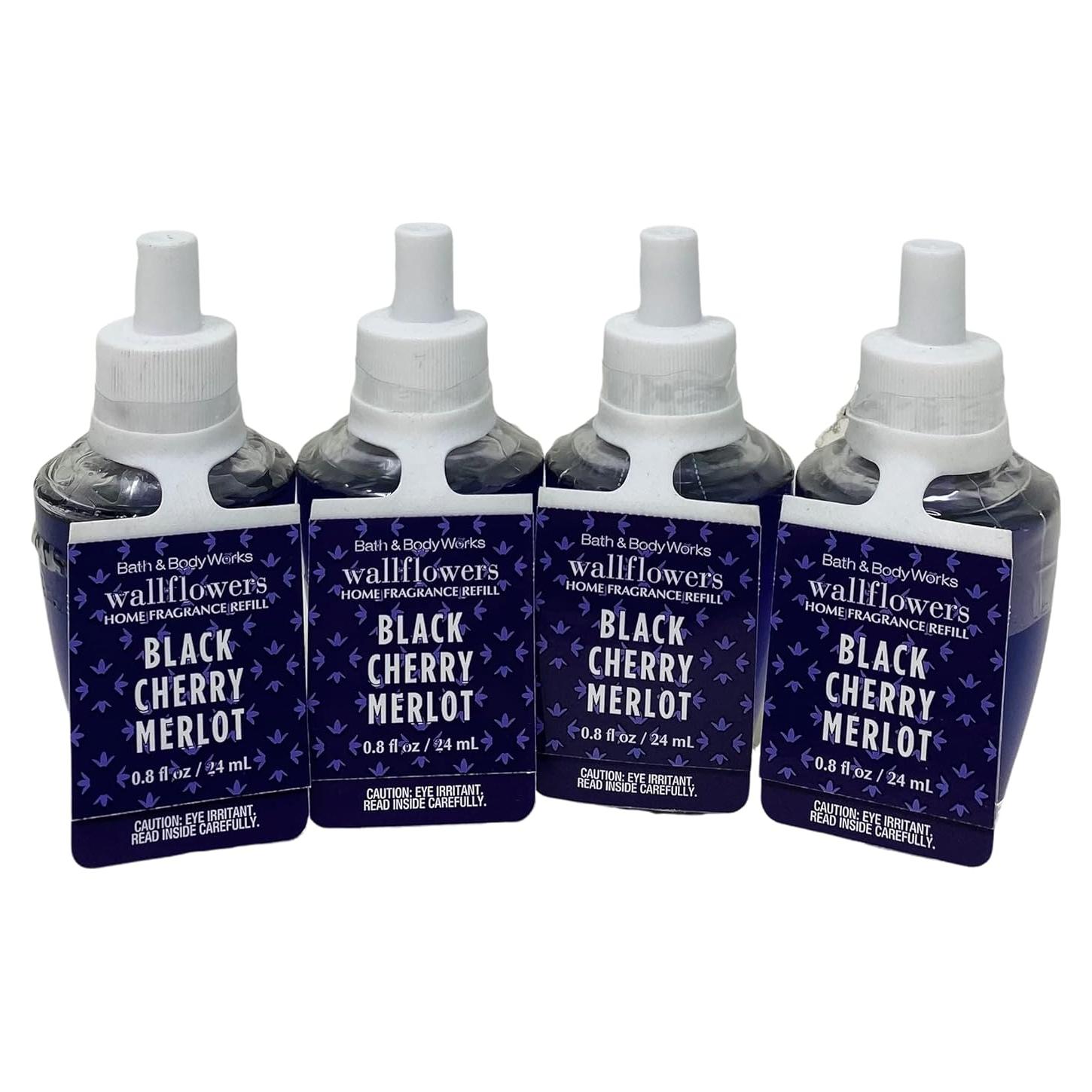 Recarga fragancia Cereza Negra Merlot Bath & Body Works 4x22.68ml