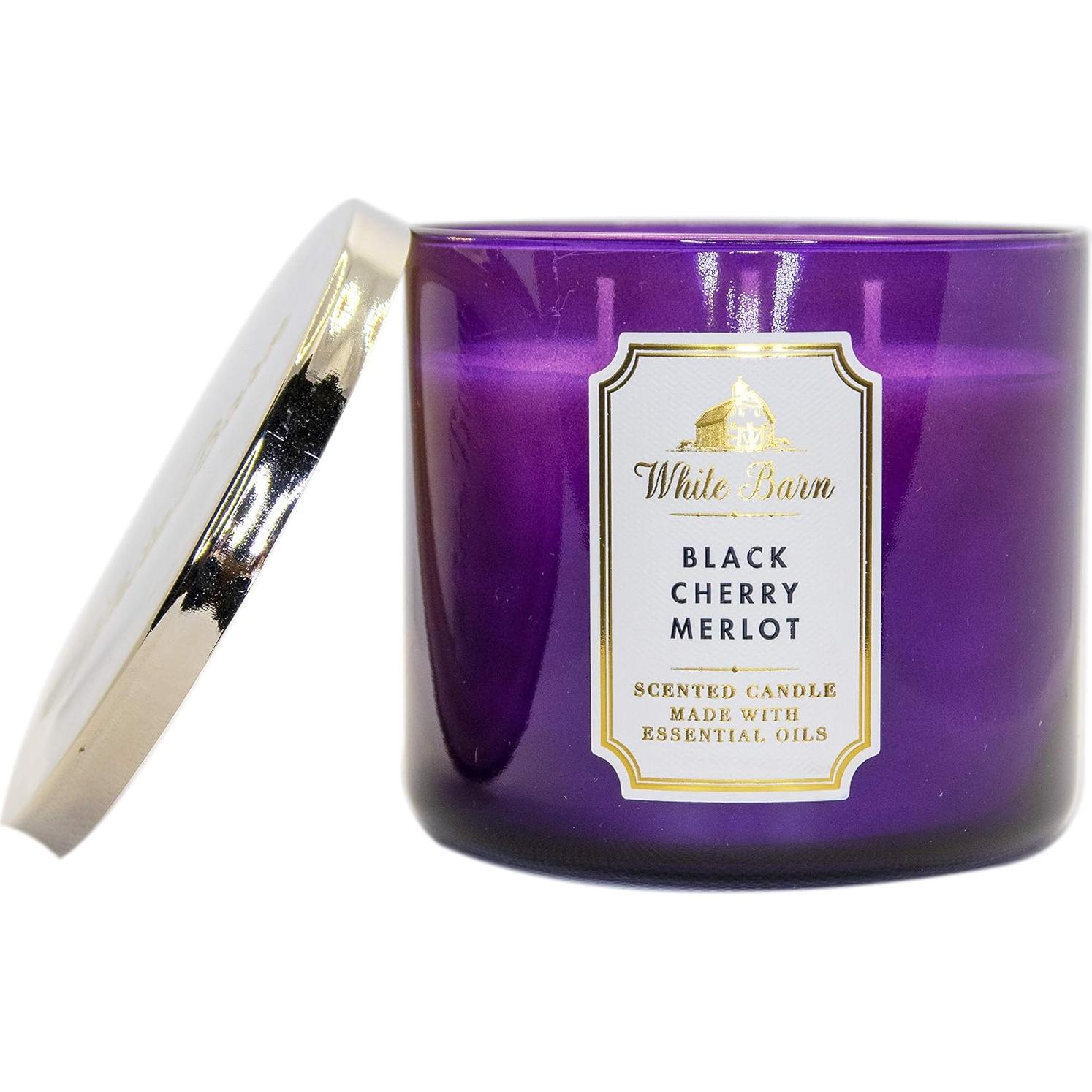 Vela Aromática Bath and Body Works Cereza Negra 411g