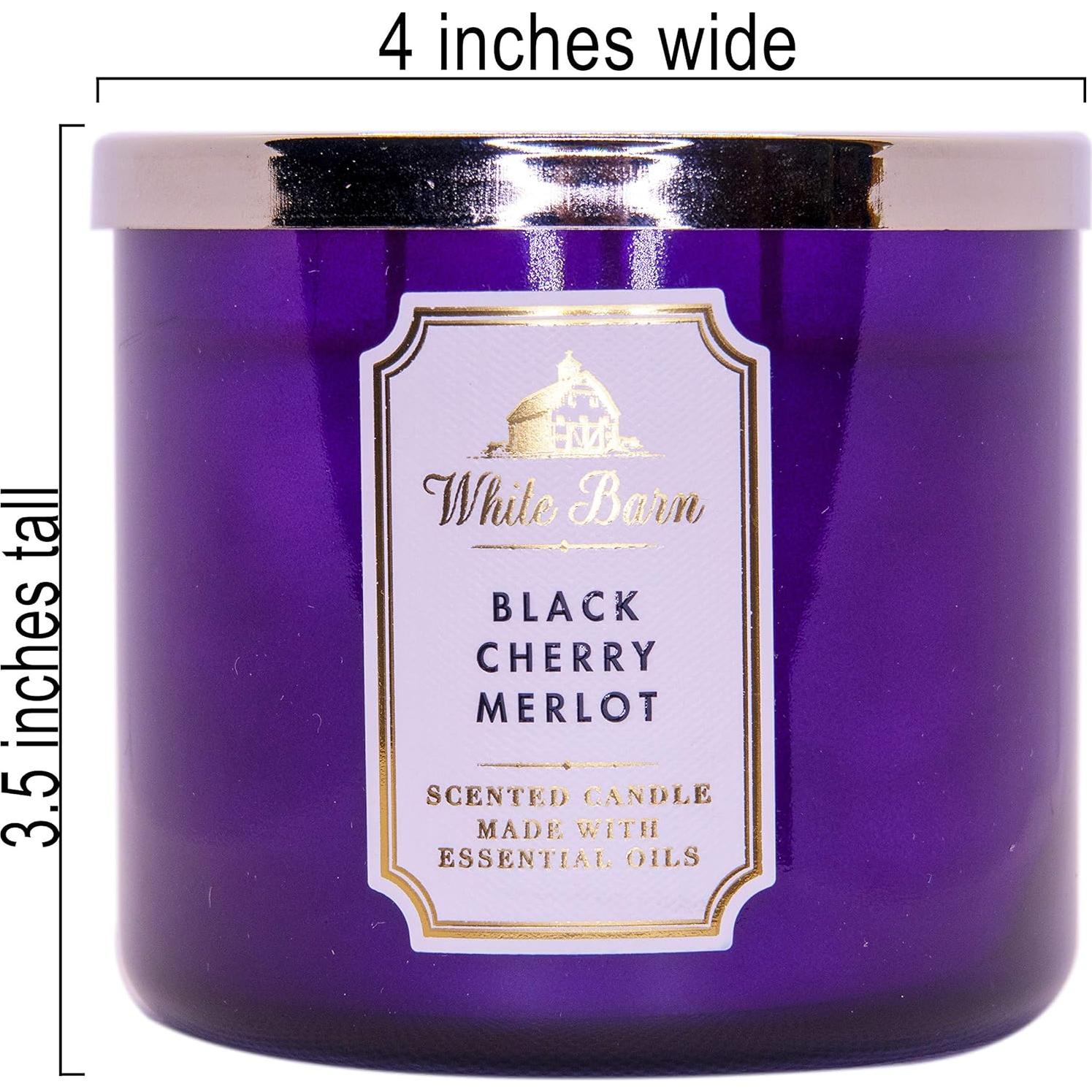 Vela Aromática Bath and Body Works Cereza Negra 411g