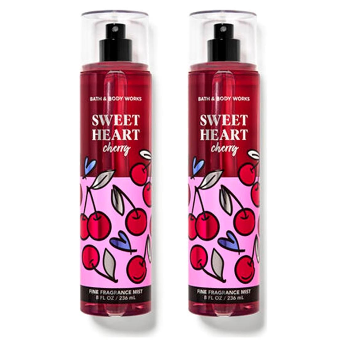 Rocío de Fragancia Dulce Corazón Cereza 236 ml - Baño y Cuerpo