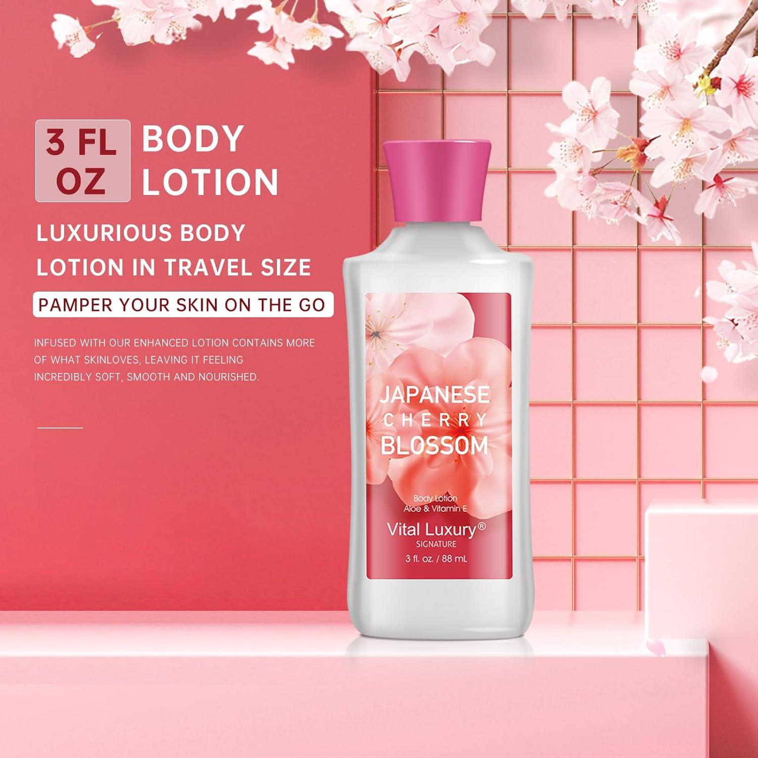 Juego de Regalo Spa Cherry Blossom Bblove - 3 Piezas Viaje