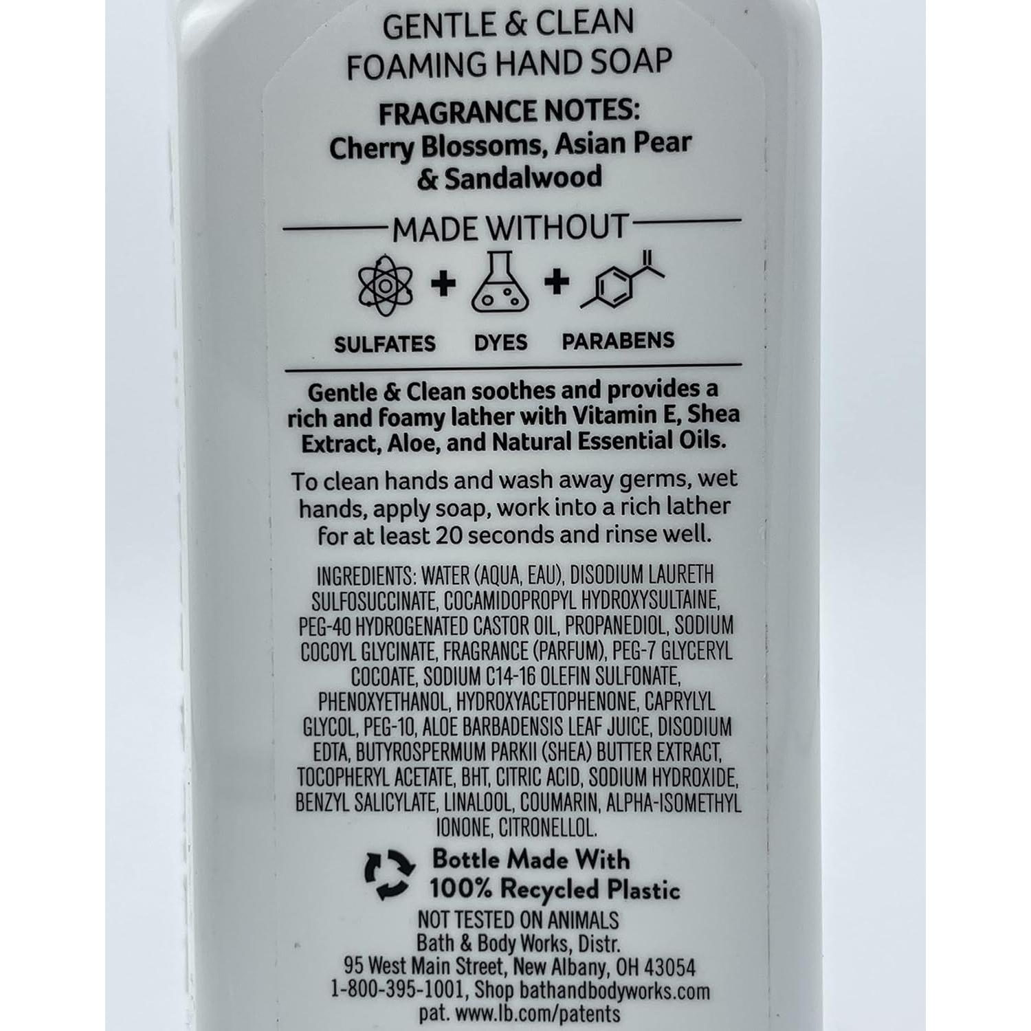 Jabón de Manos Espumoso Bath & Body Works 5-Pack 43.8 oz