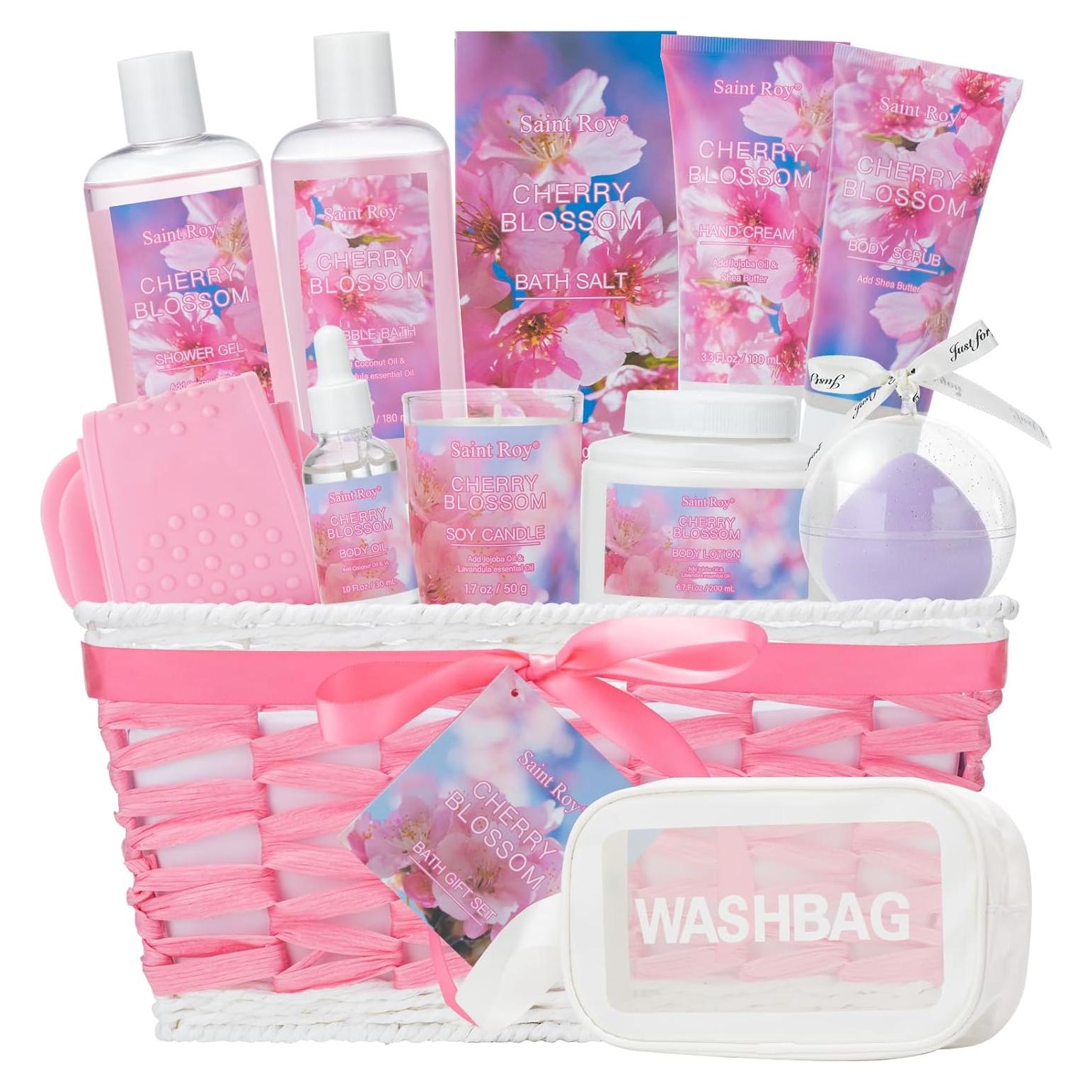 Canasta de Regalo de Spa de Lujo Saint Roy 12 Piezas